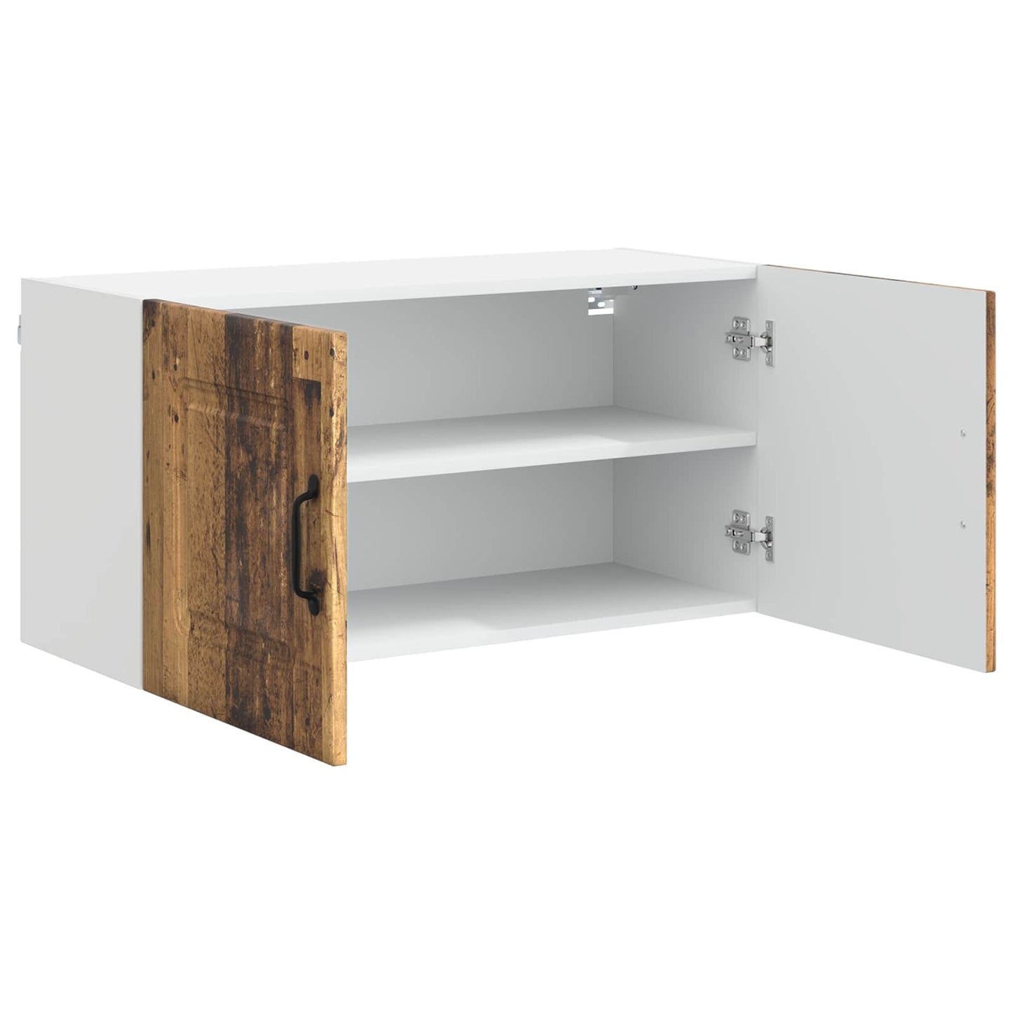 Keukenkast Kalmar Oudhout 80 x 31 x 40 cm Bewerkt hout is nu te koop bij PeponiXL, paradijselijk wonen!