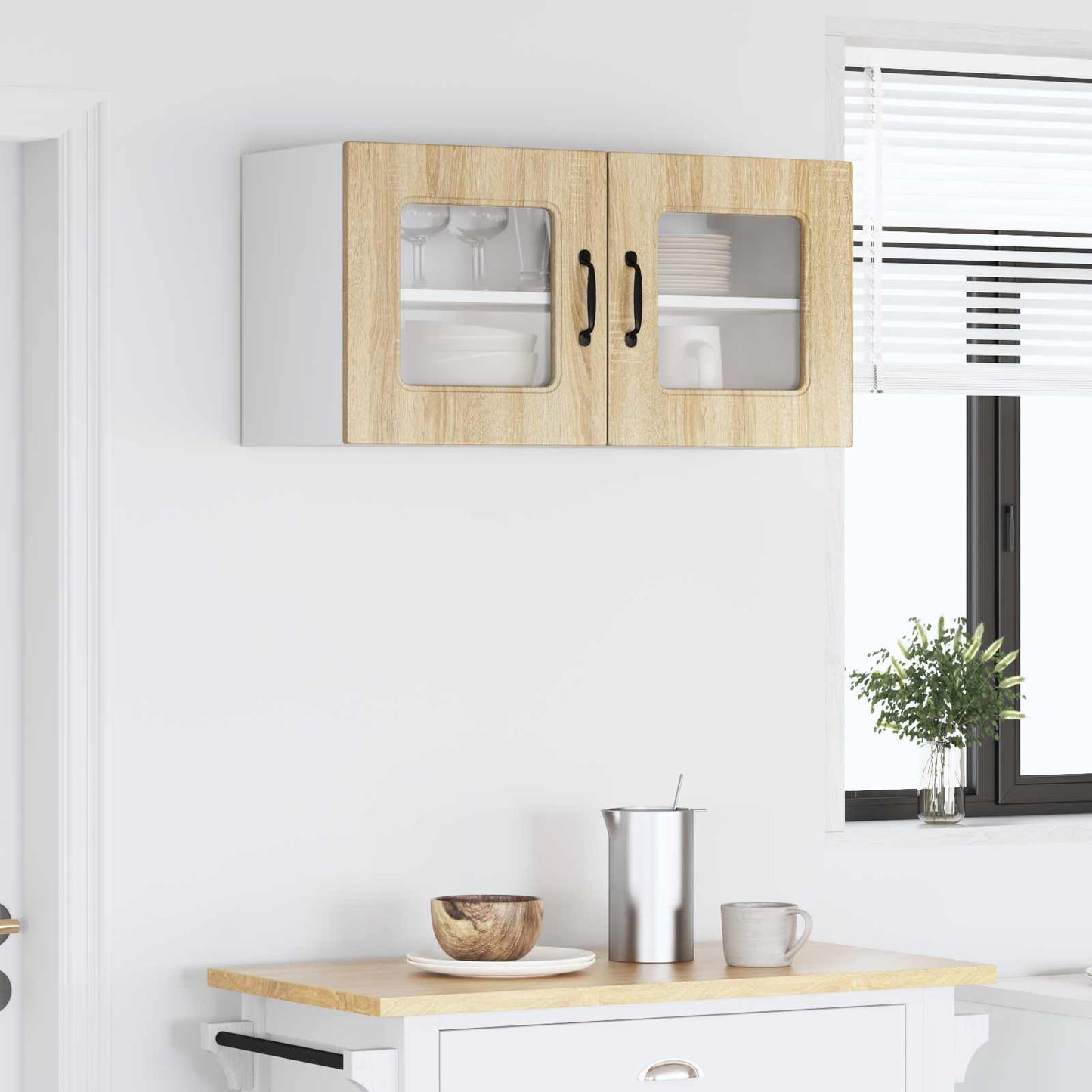Vaatwasserpaneel met opslag Kalmar Sonoma Eiken 80 x 31 x 40 cm is nu te koop bij PeponiXL, paradijselijk wonen!