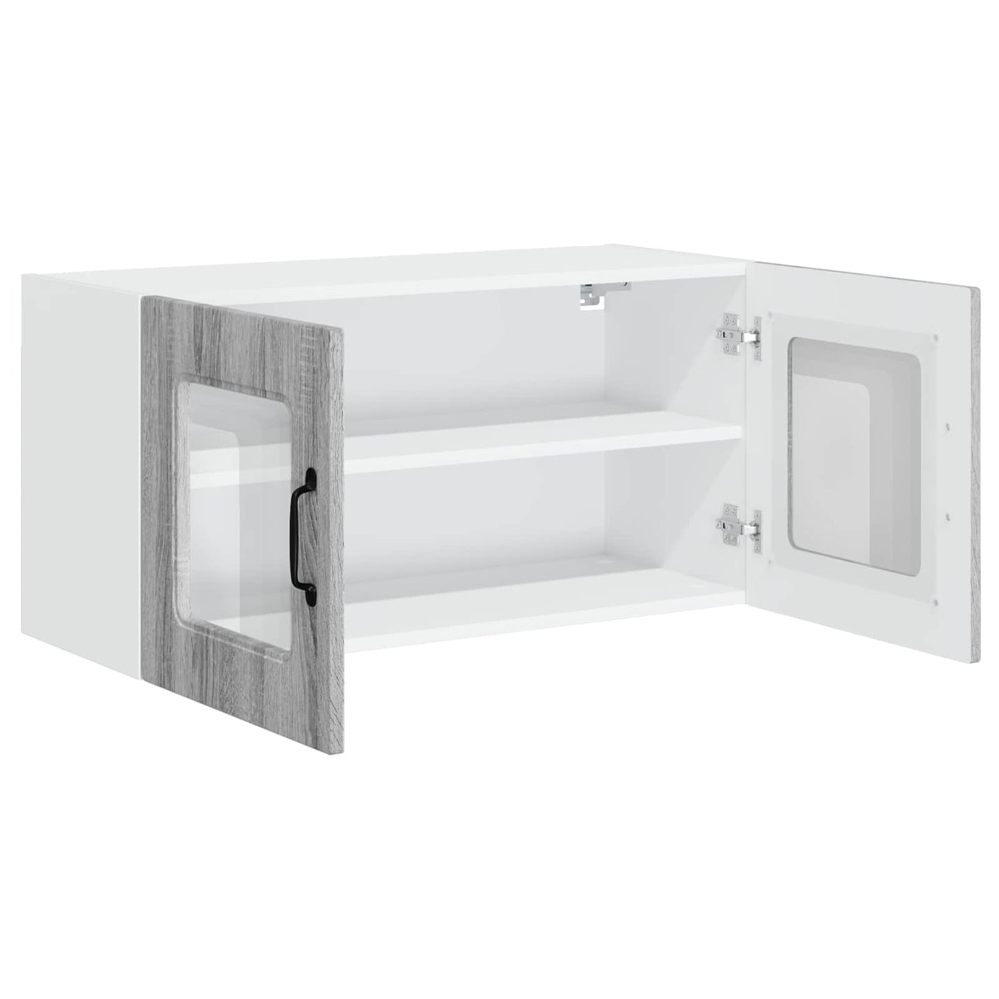 Keukenkast Kalmar Grijs Sonoma 80 x 31 x 40 cm Bewerkt hout is nu te koop bij PeponiXL, paradijselijk wonen!