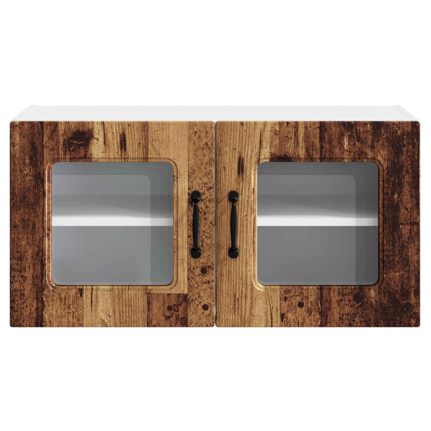 Keukenkast Kalmar Oudhout 80 x 31 x 40 cm Bewerkt hout is nu te koop bij PeponiXL, paradijselijk wonen!