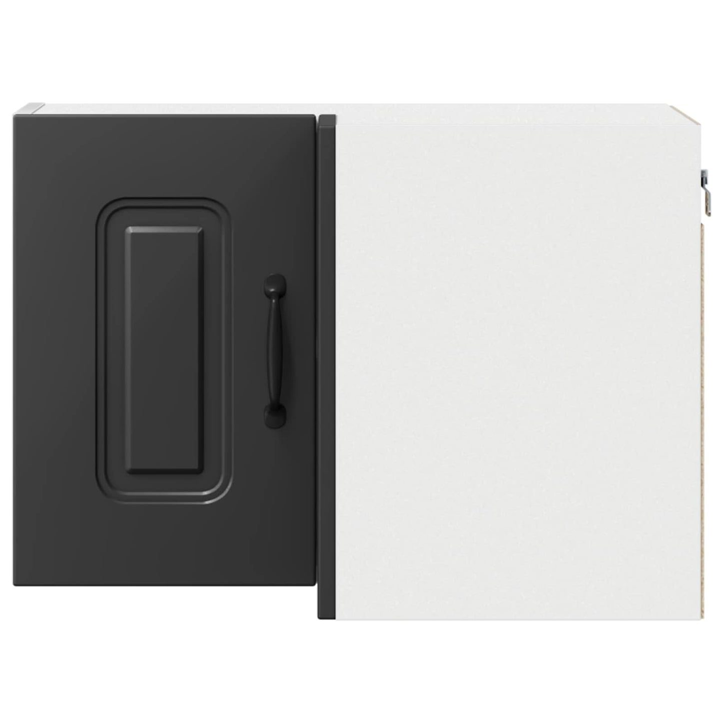 Keukenkast met opslag Kalmar Zwart 57 x 57 x 40 cm Bewerkt hout is nu te koop bij PeponiXL, paradijselijk wonen!