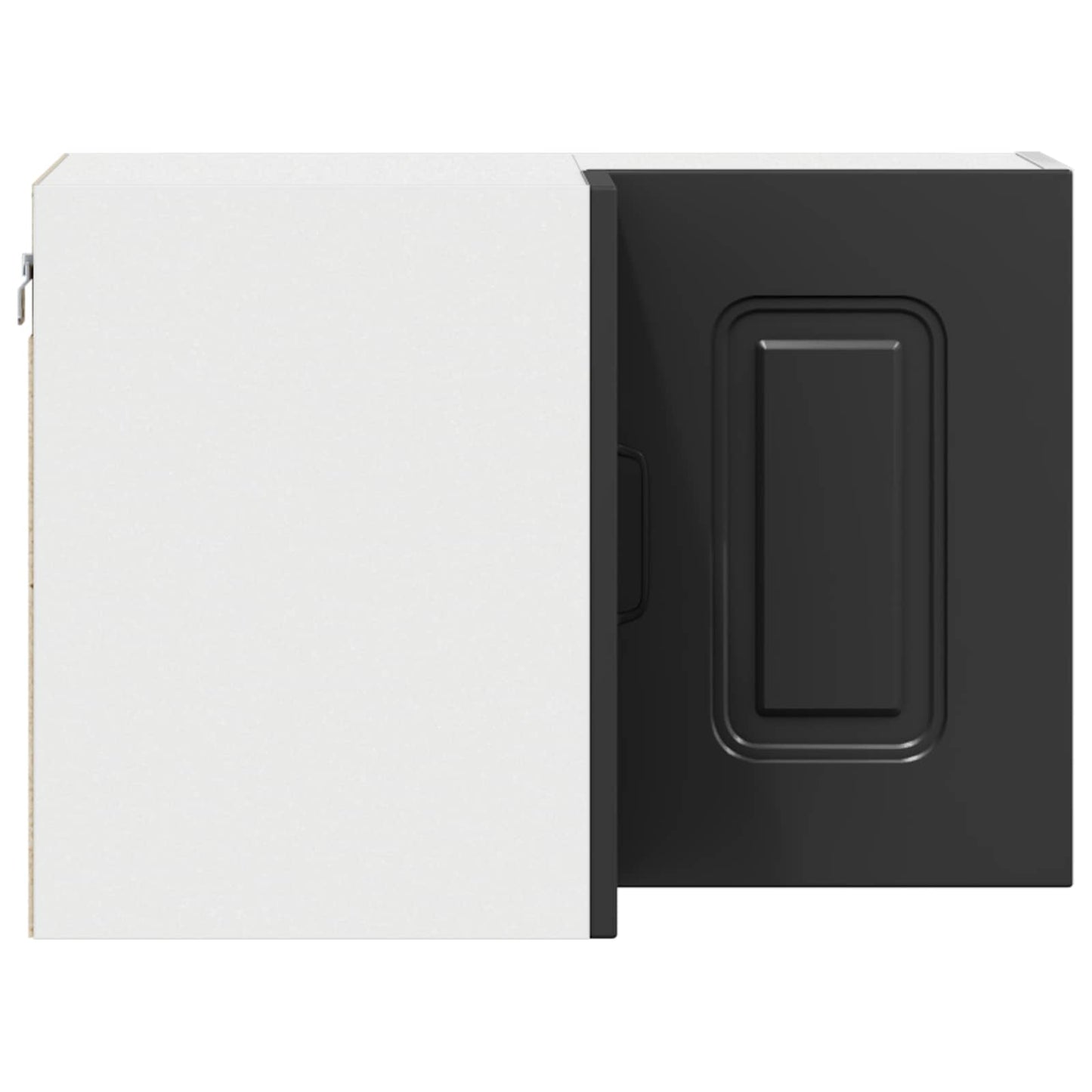 Keukenkast met opslag Kalmar Zwart 57 x 57 x 40 cm Bewerkt hout is nu te koop bij PeponiXL, paradijselijk wonen!