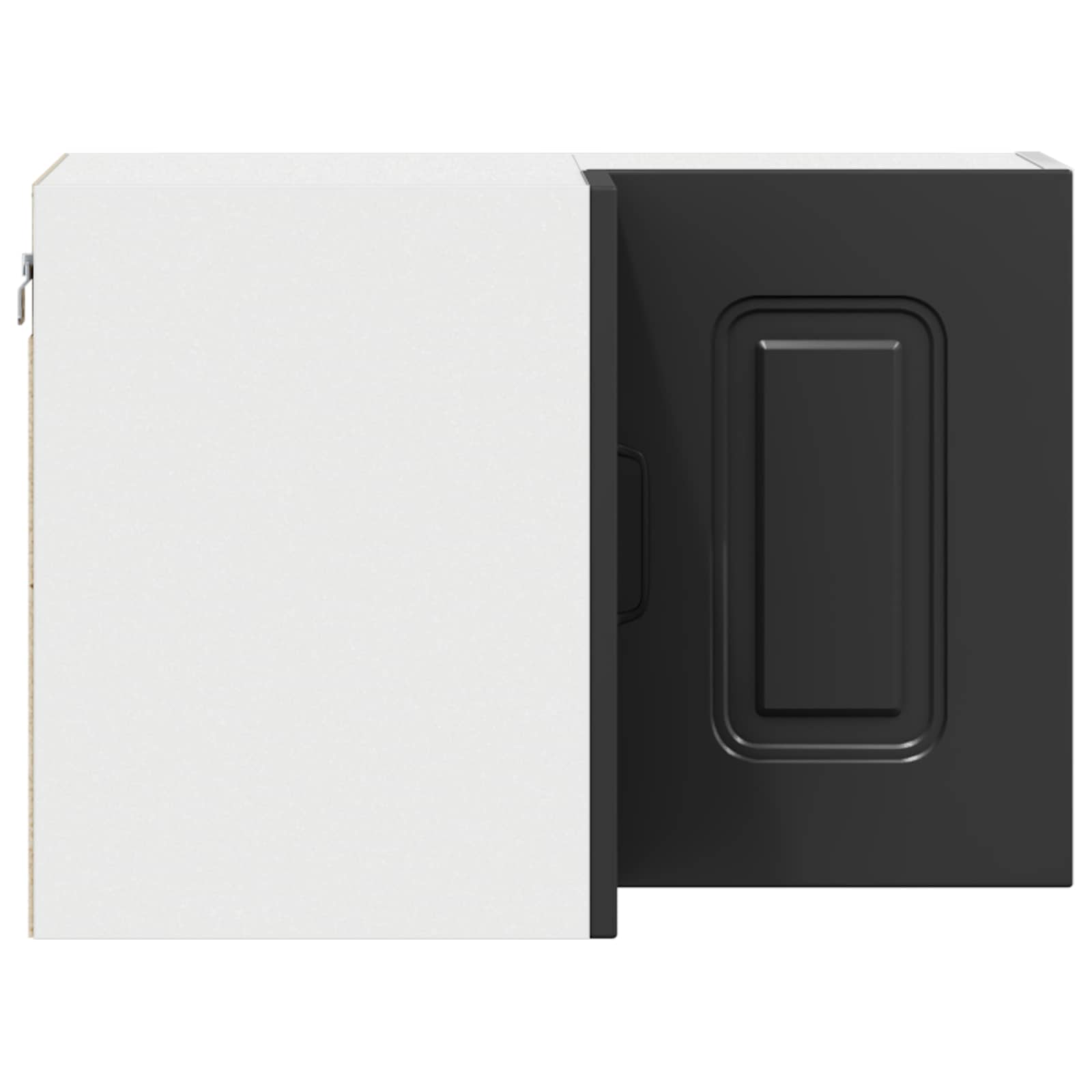 Keukenkast met opslag Kalmar Zwart 57 x 57 x 40 cm Bewerkt hout is nu te koop bij PeponiXL, paradijselijk wonen!