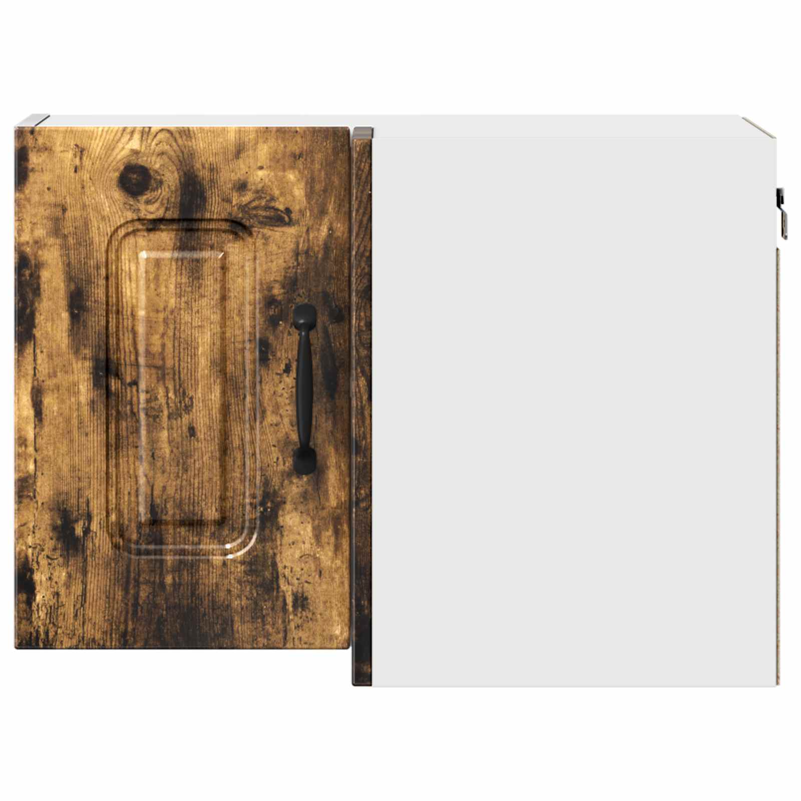 Keukenkast Kalmar Gerookt eiken 57 x 57 x 40 cm Bewerkt hout is nu te koop bij PeponiXL, paradijselijk wonen!