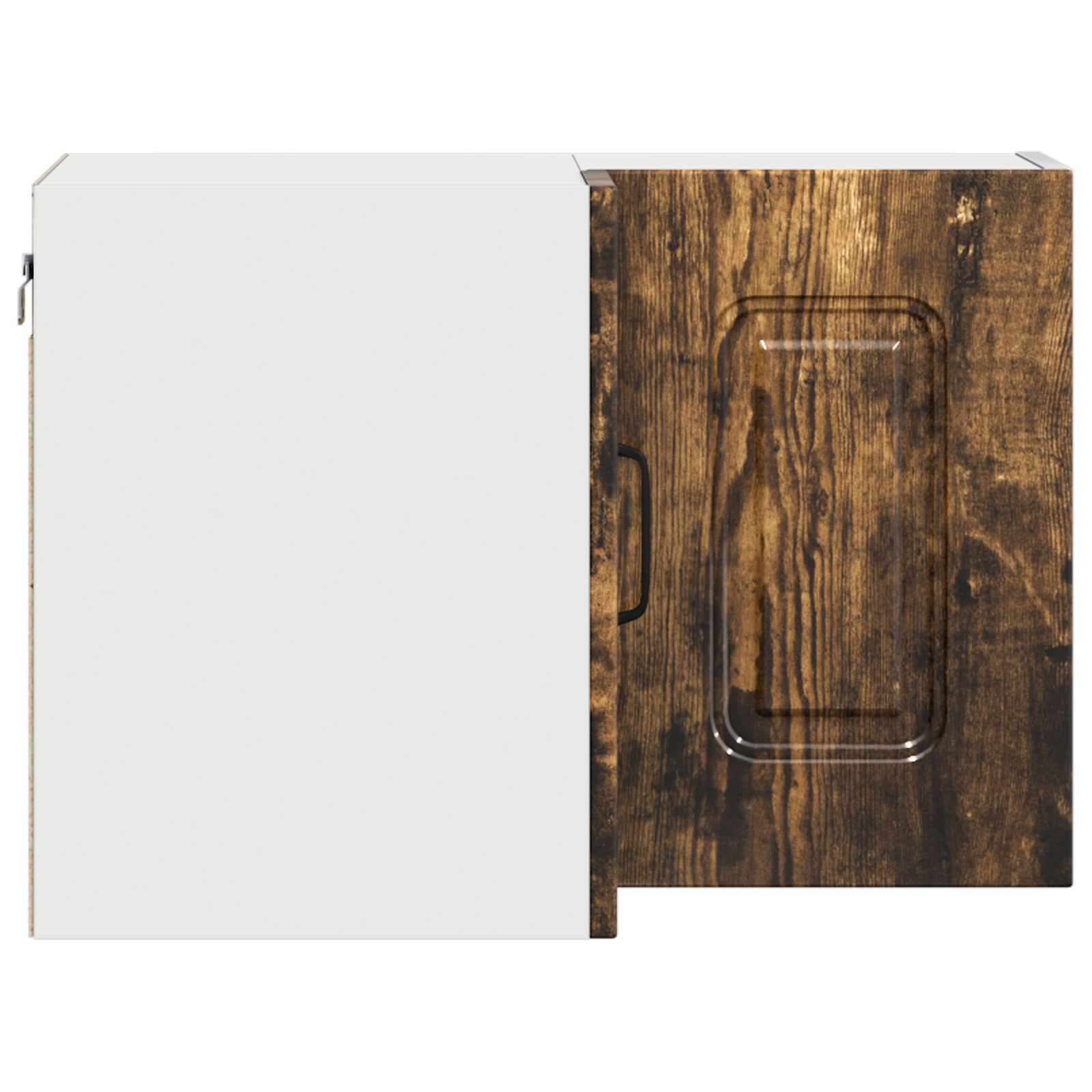 Keukenkast Kalmar Gerookt eiken 57 x 57 x 40 cm Bewerkt hout is nu te koop bij PeponiXL, paradijselijk wonen!