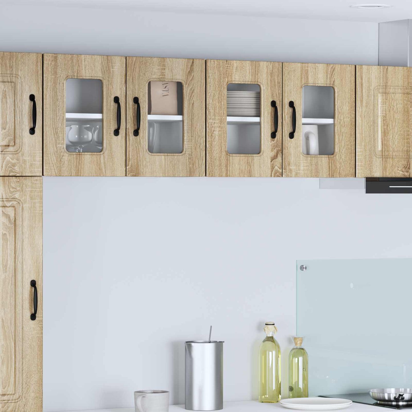 Vaatwasserpaneel Kalmar 2 pcs Sonoma Eiken 60 x 31 x 40 cm is nu te koop bij PeponiXL, paradijselijk wonen!