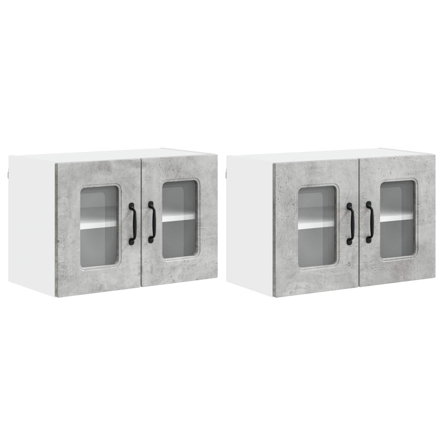 Vaatwasserpaneel Kalmar 2 pcs Beton Grijs 60 x 31 x 40 cm is nu te koop bij PeponiXL, paradijselijk wonen!