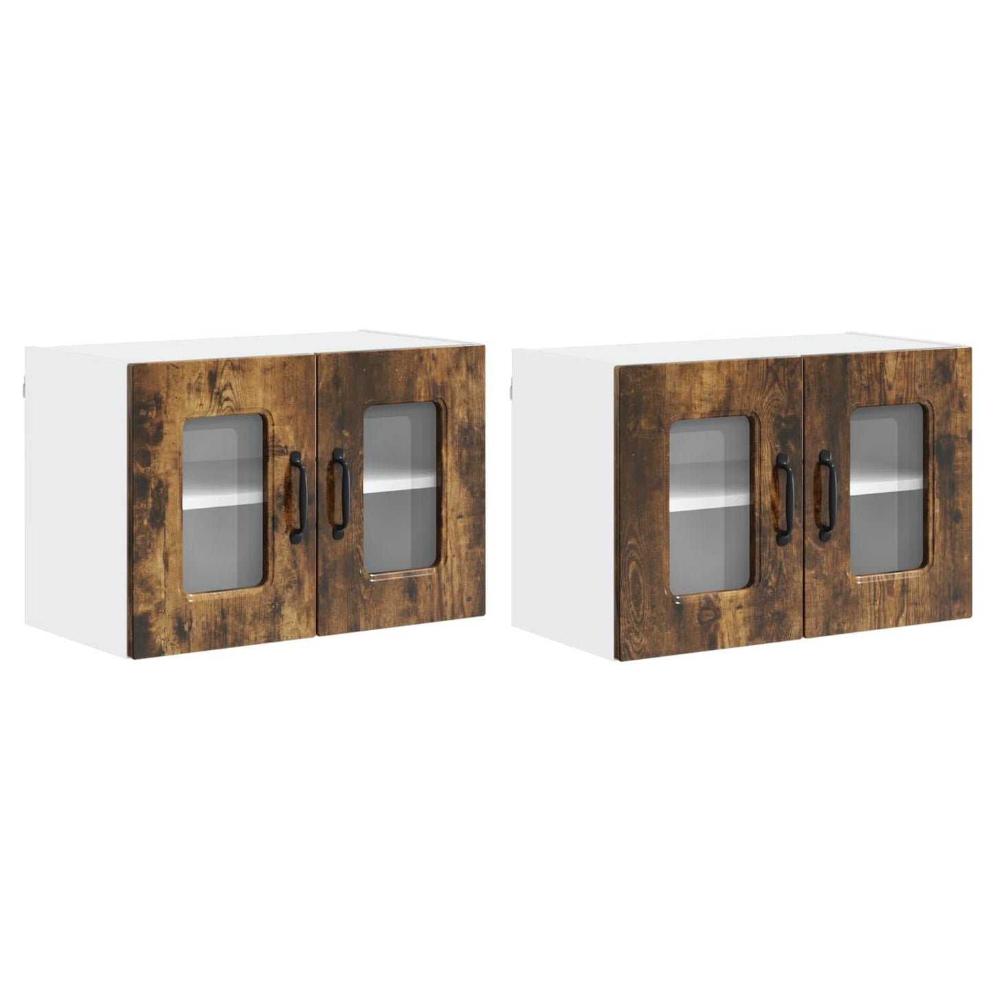 Vaatwasserpaneel Kalmar 2 pcs Gerookt eiken 60 x 31 x 40 cm is nu te koop bij PeponiXL, paradijselijk wonen!