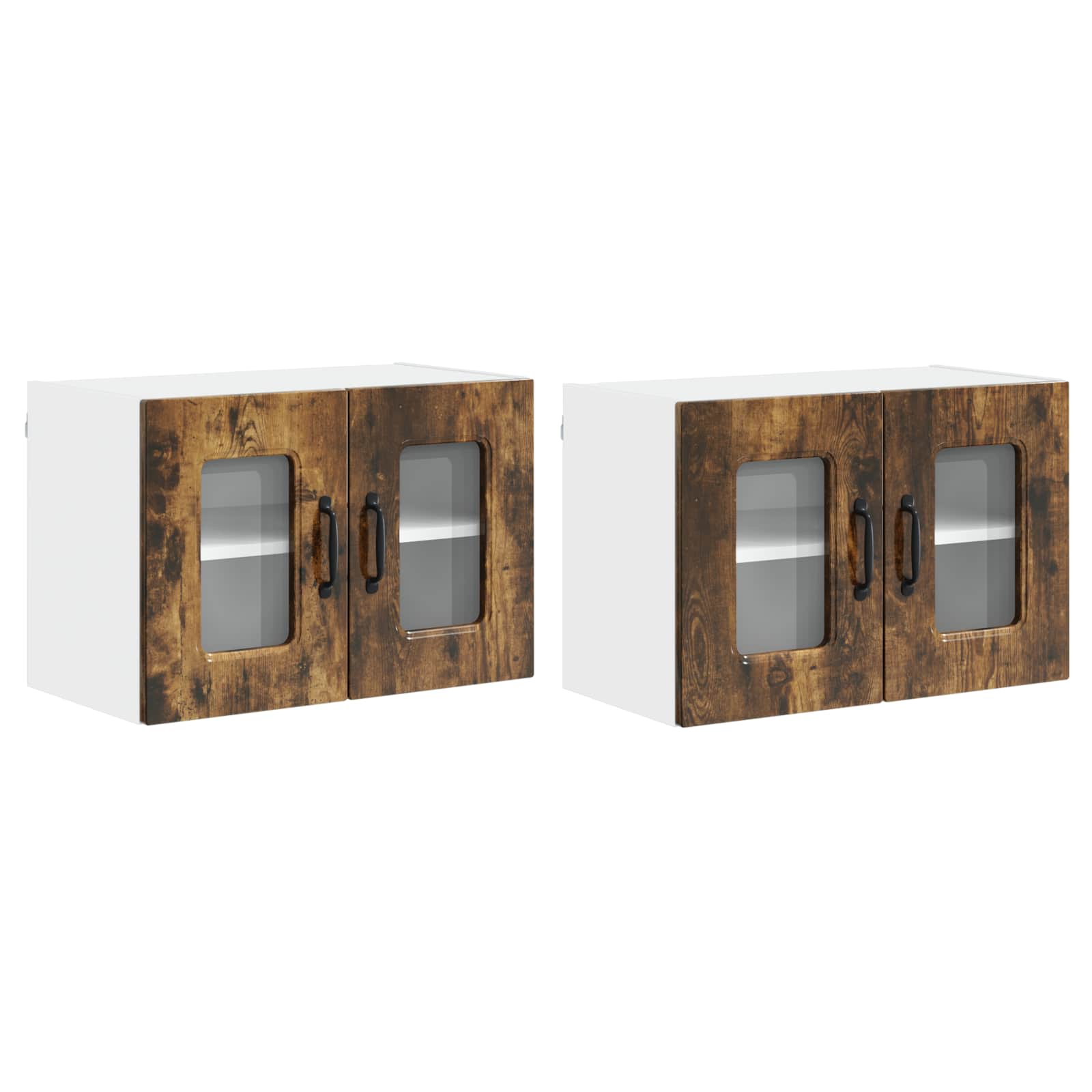 Vaatwasserpaneel Kalmar 2 pcs Gerookt eiken 60 x 31 x 40 cm is nu te koop bij PeponiXL, paradijselijk wonen!