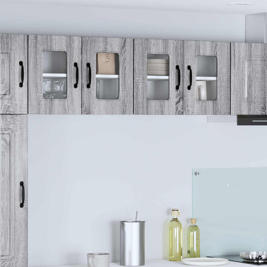 Vaatwasserpaneel Kalmar 2 pcs Grijs Sonoma 60 x 31 x 40 cm is nu te koop bij PeponiXL, paradijselijk wonen!