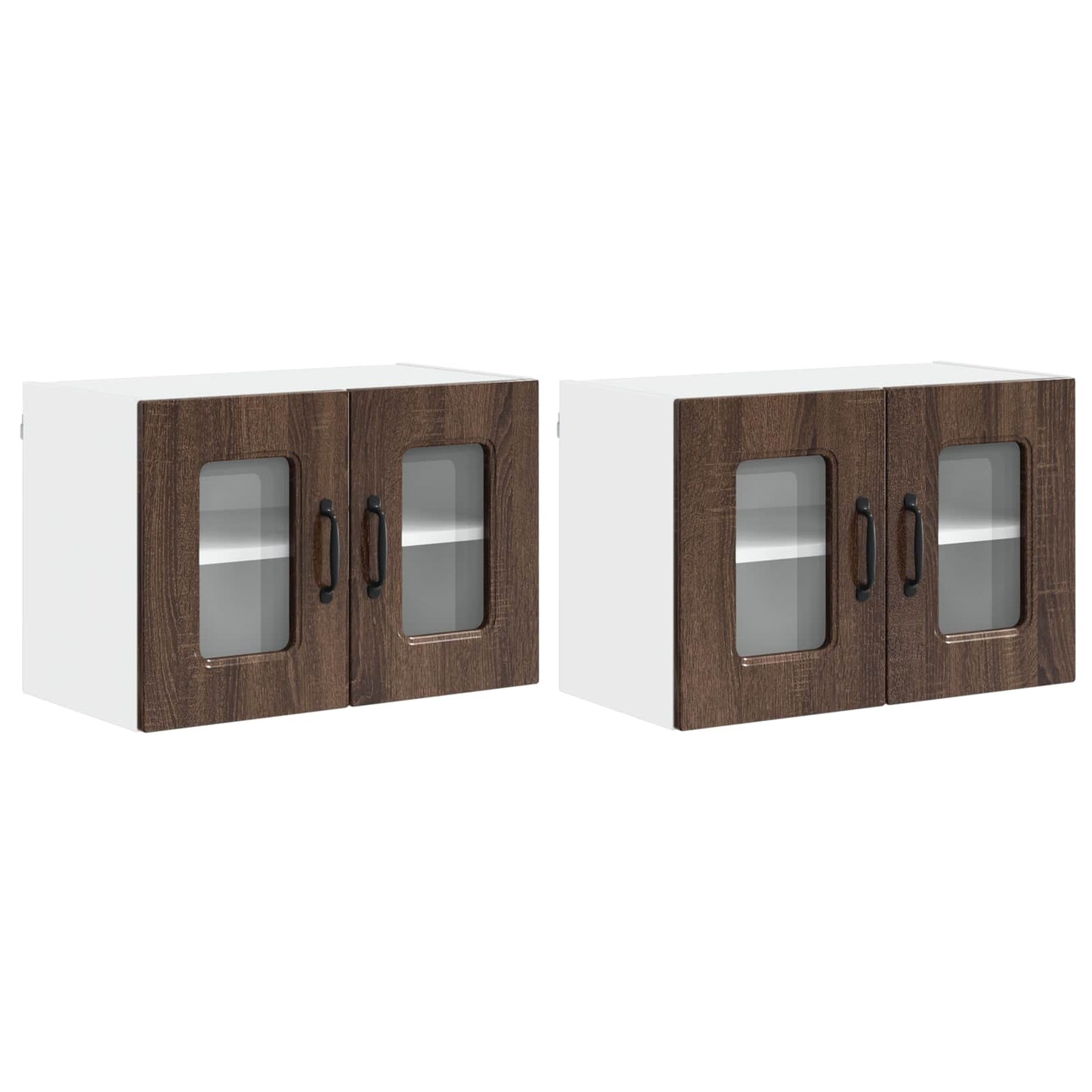 Vaatwasserpaneel Kalmar 2 pcs Bruin Eiken 60 x 31 x 40 cm is nu te koop bij PeponiXL, paradijselijk wonen!