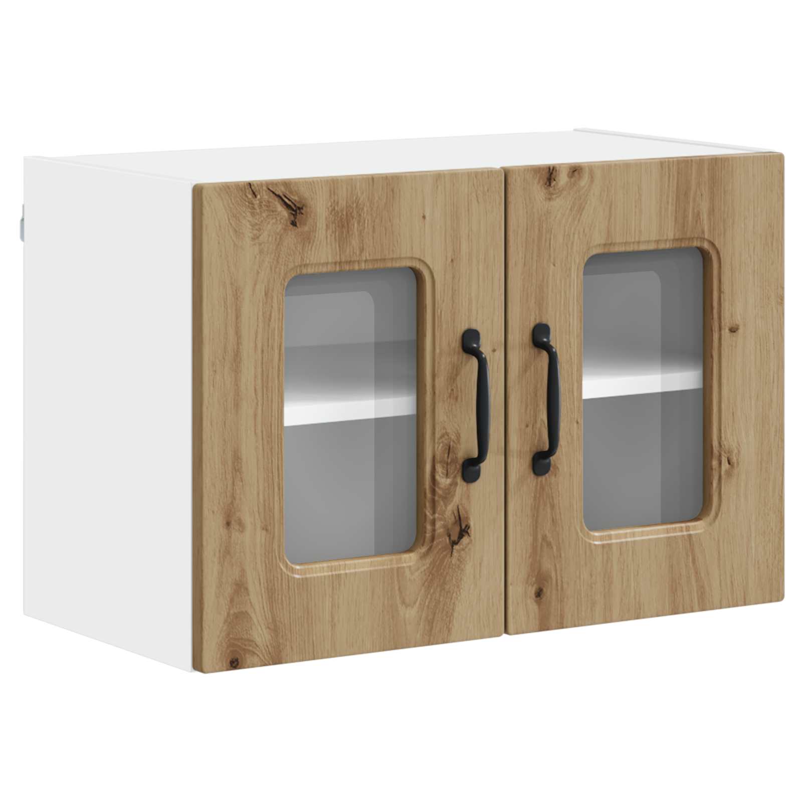 Keukenkast Kalmar Artisan Eiken 60 x 31 x 40 cm Bewerkt hout is nu te koop bij PeponiXL, paradijselijk wonen!