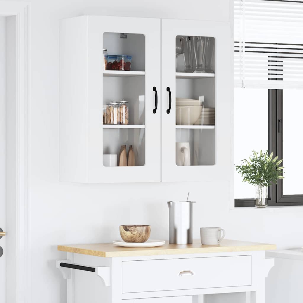 Vaatwasserpaneel Kalmar 2 pcs Wit 40 x 31 x 80 cm Bewerkt hout is nu te koop bij PeponiXL, paradijselijk wonen!