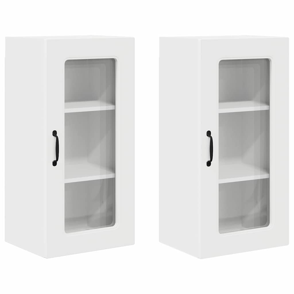 Vaatwasserpaneel Kalmar 2 pcs Wit 40 x 31 x 80 cm Bewerkt hout is nu te koop bij PeponiXL, paradijselijk wonen!