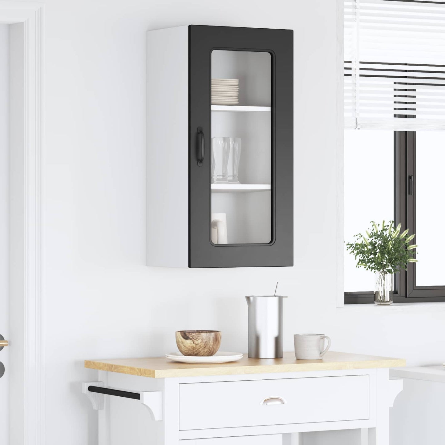 Vaatwasserpaneel Kalmar Zwart 40 x 31 x 80 cm Bewerkt hout is nu te koop bij PeponiXL, paradijselijk wonen!