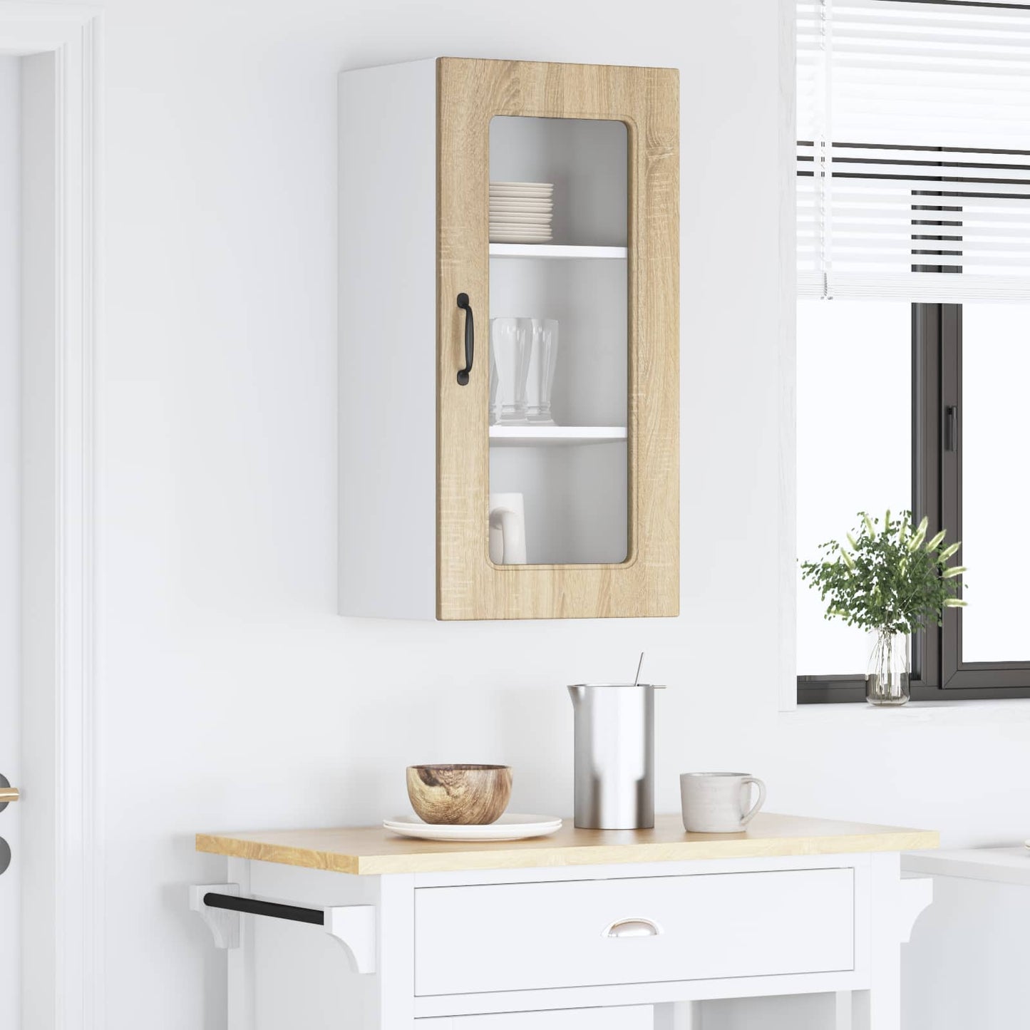 Vaatwasserpaneel met opslag Kalmar Sonoma Eiken 40 x 31 x 80 cm is nu te koop bij PeponiXL, paradijselijk wonen!