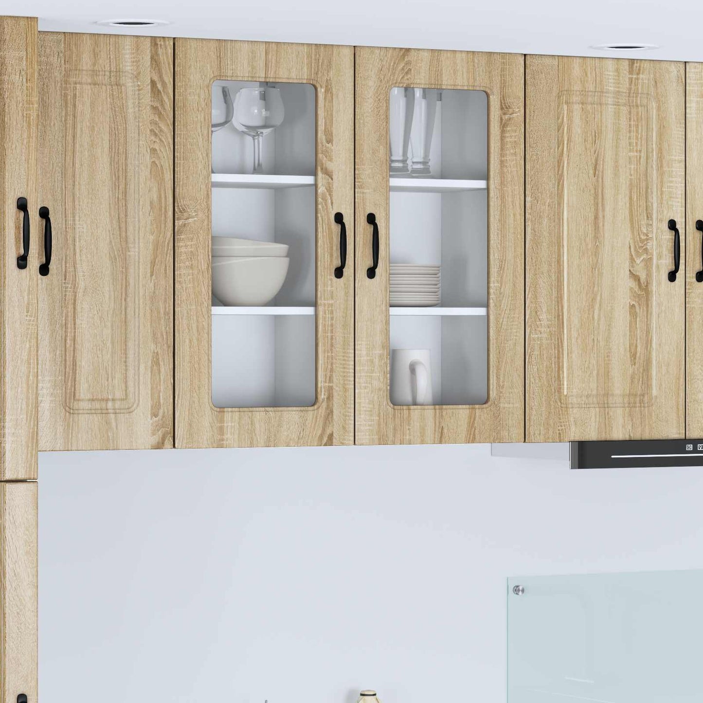 Vaatwasserpaneel Kalmar 2 pcs Sonoma Eiken 40 x 31 x 80 cm is nu te koop bij PeponiXL, paradijselijk wonen!