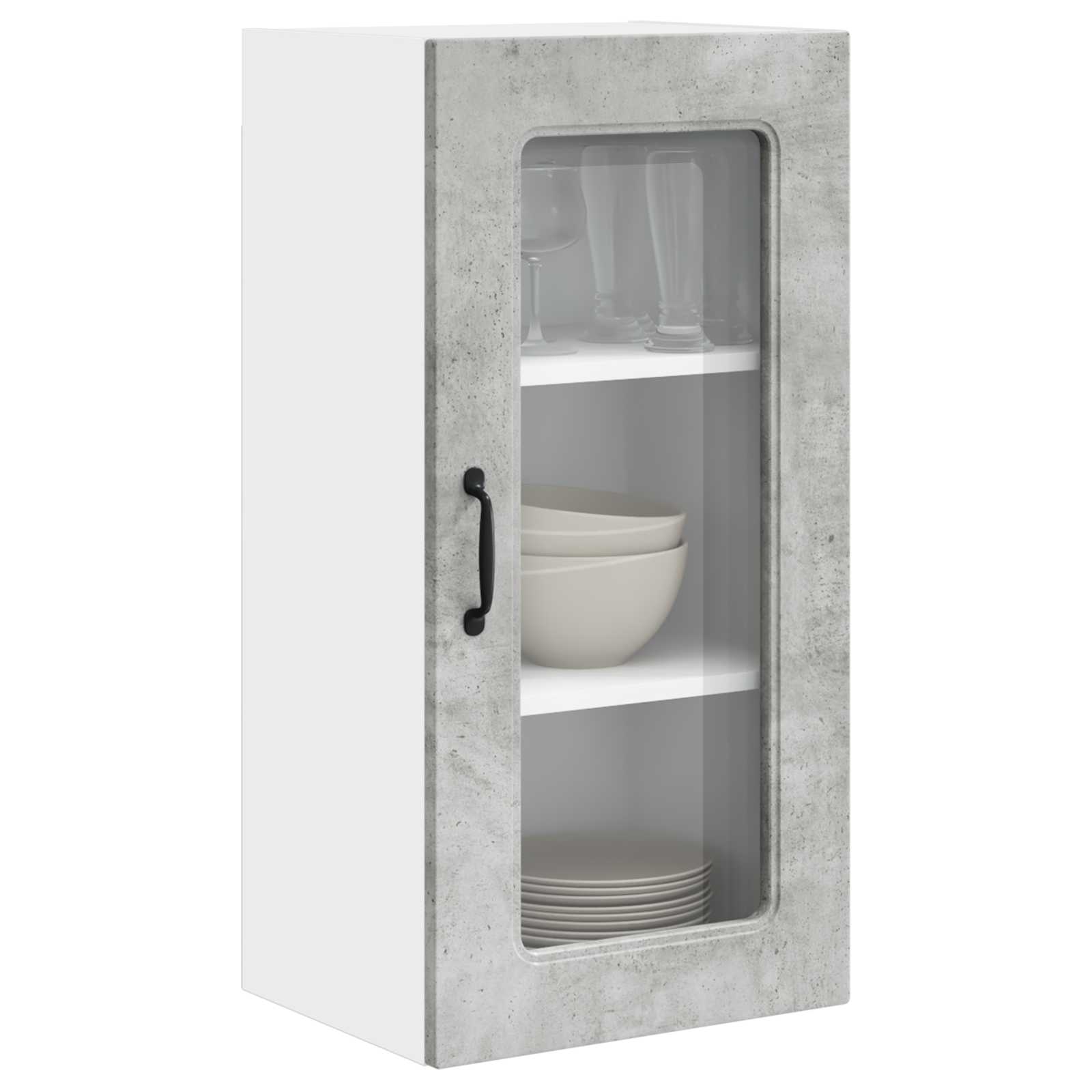 Vaatwasserpaneel met opslag Kalmar Beton Grijs 40 x 31 x 80 cm is nu te koop bij PeponiXL, paradijselijk wonen!