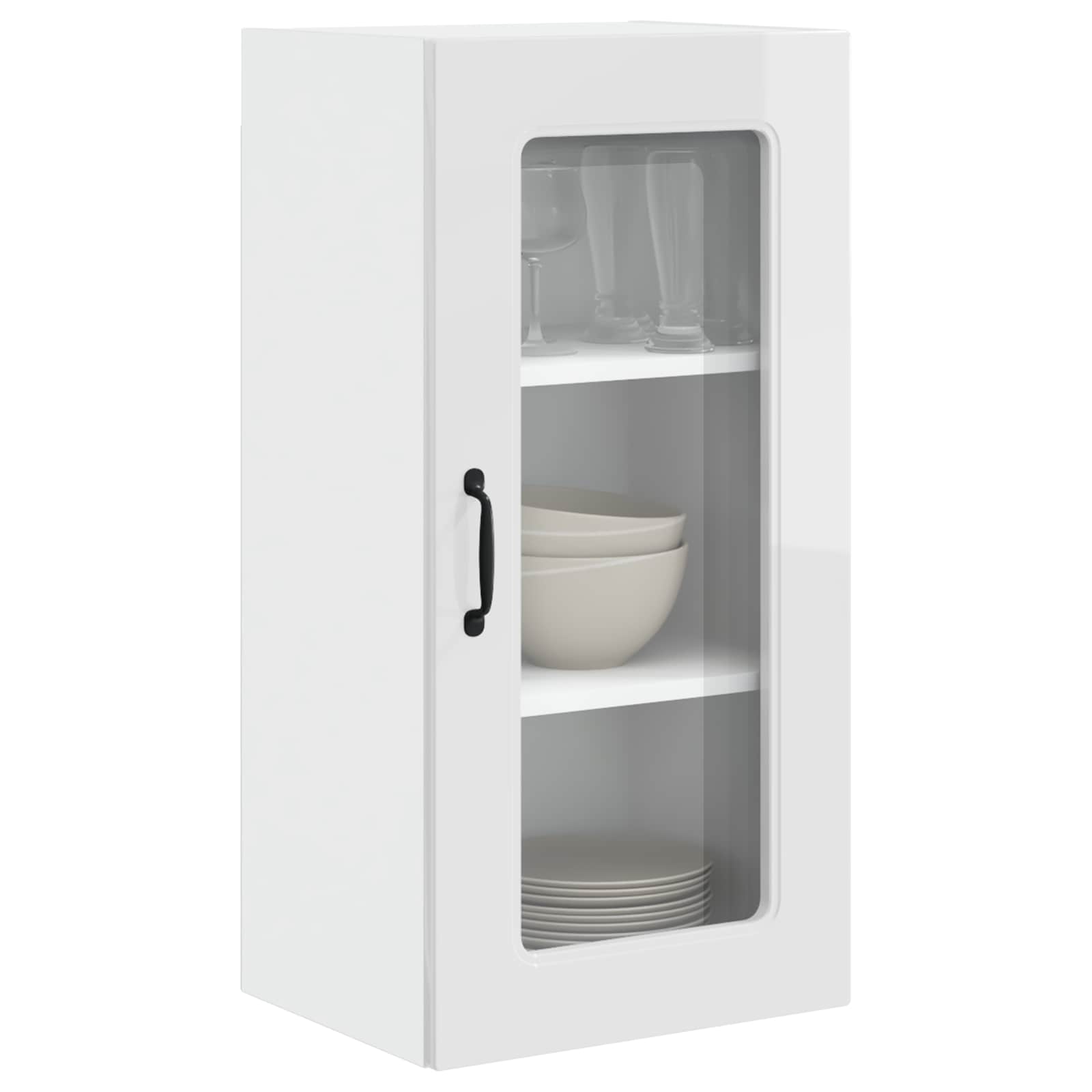 Vaatwasserpaneel Kalmar 2 pcs Hoogglans wit 40 x 31 x 80 cm is nu te koop bij PeponiXL, paradijselijk wonen!