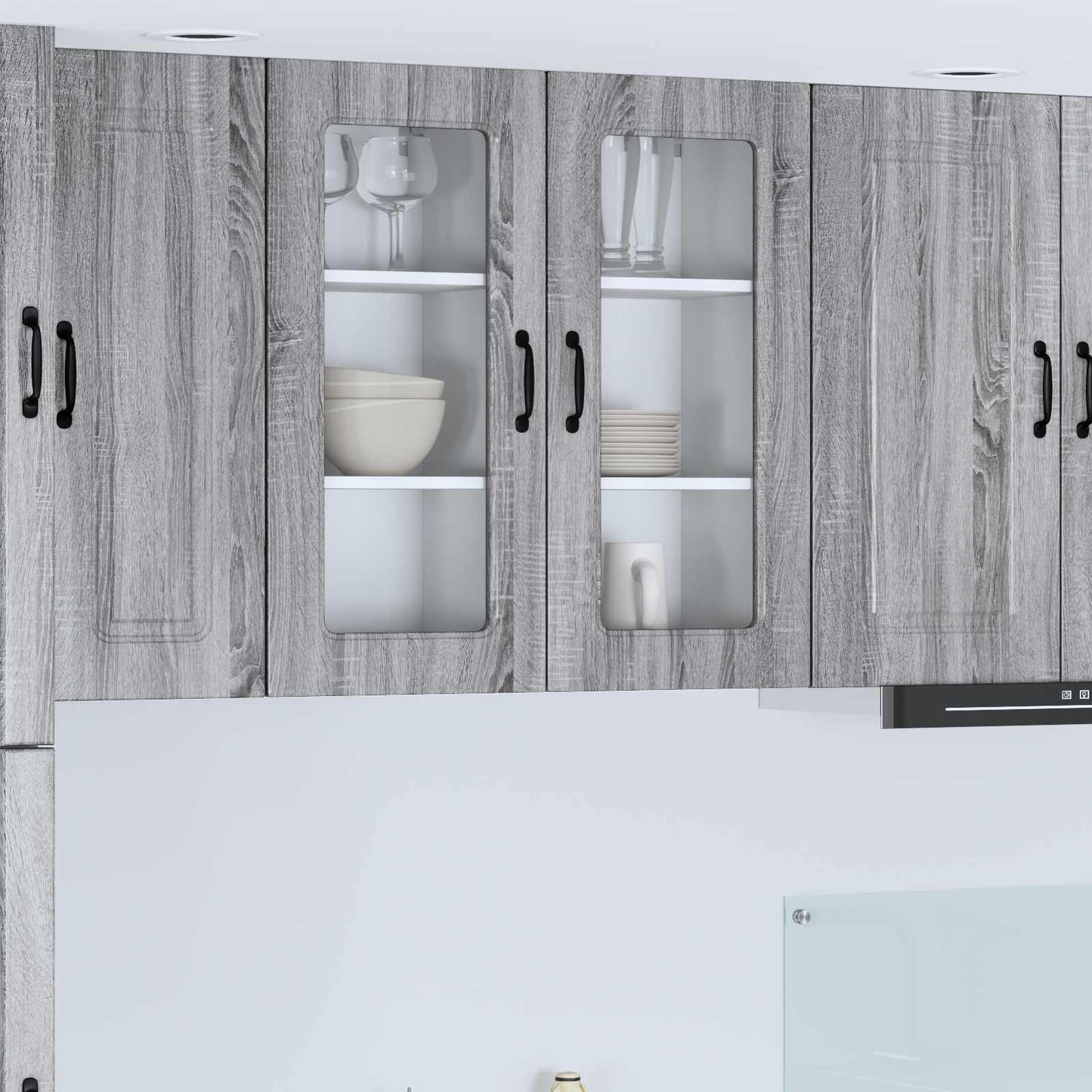 Vaatwasserpaneel Kalmar 2 pcs Grijs Sonoma 40 x 31 x 80 cm is nu te koop bij PeponiXL, paradijselijk wonen!