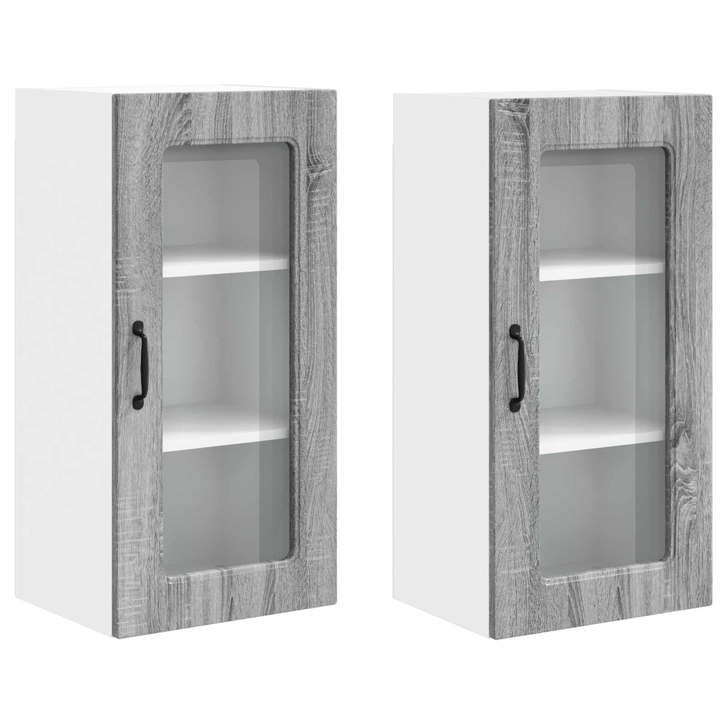 Vaatwasserpaneel Kalmar 2 pcs Grijs Sonoma 40 x 31 x 80 cm is nu te koop bij PeponiXL, paradijselijk wonen!