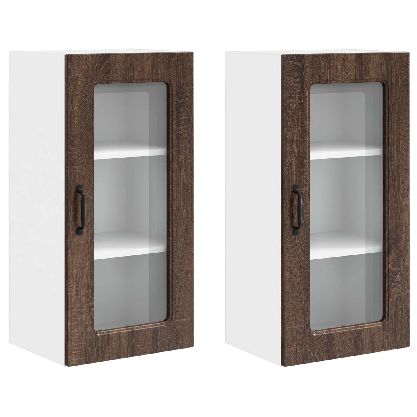 Vaatwasserpaneel Kalmar 2 pcs Bruin Eiken 40 x 31 x 80 cm is nu te koop bij PeponiXL, paradijselijk wonen!