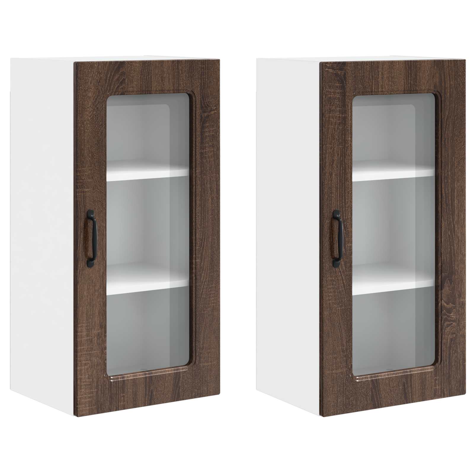 Vaatwasserpaneel Kalmar 2 pcs Bruin Eiken 40 x 31 x 80 cm is nu te koop bij PeponiXL, paradijselijk wonen!