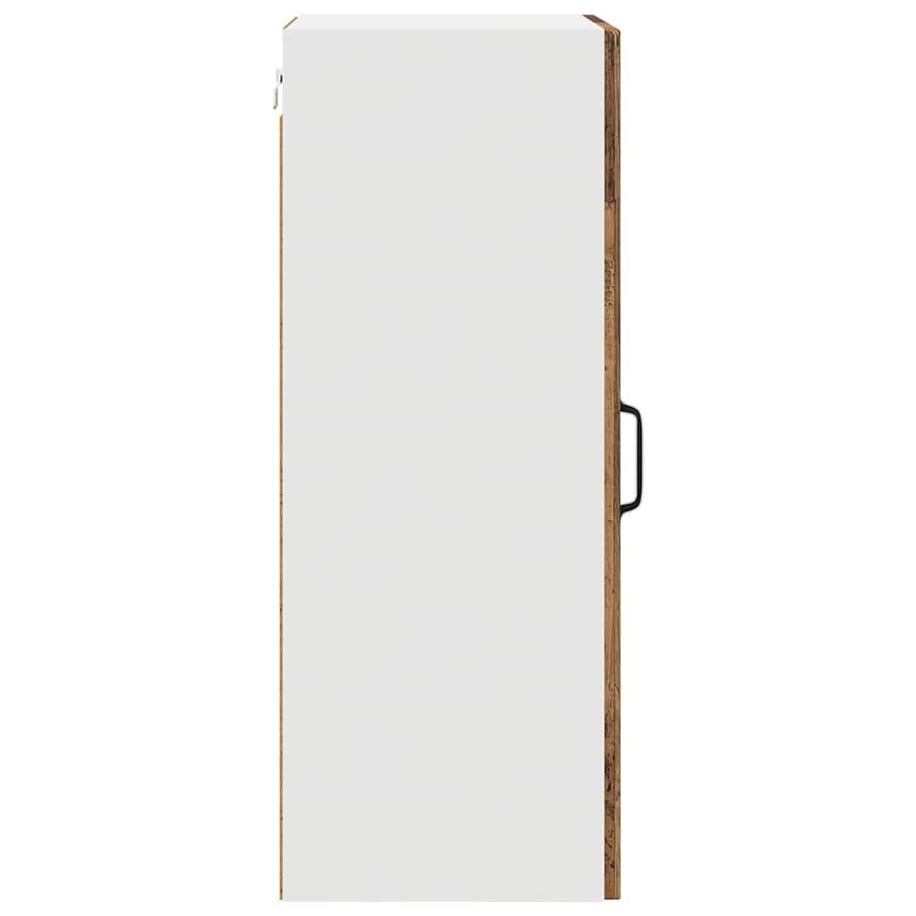 Keukenkast Kalmar 2 pcs Oudhout 40 x 31 x 80 cm Bewerkt hout is nu te koop bij PeponiXL, paradijselijk wonen!