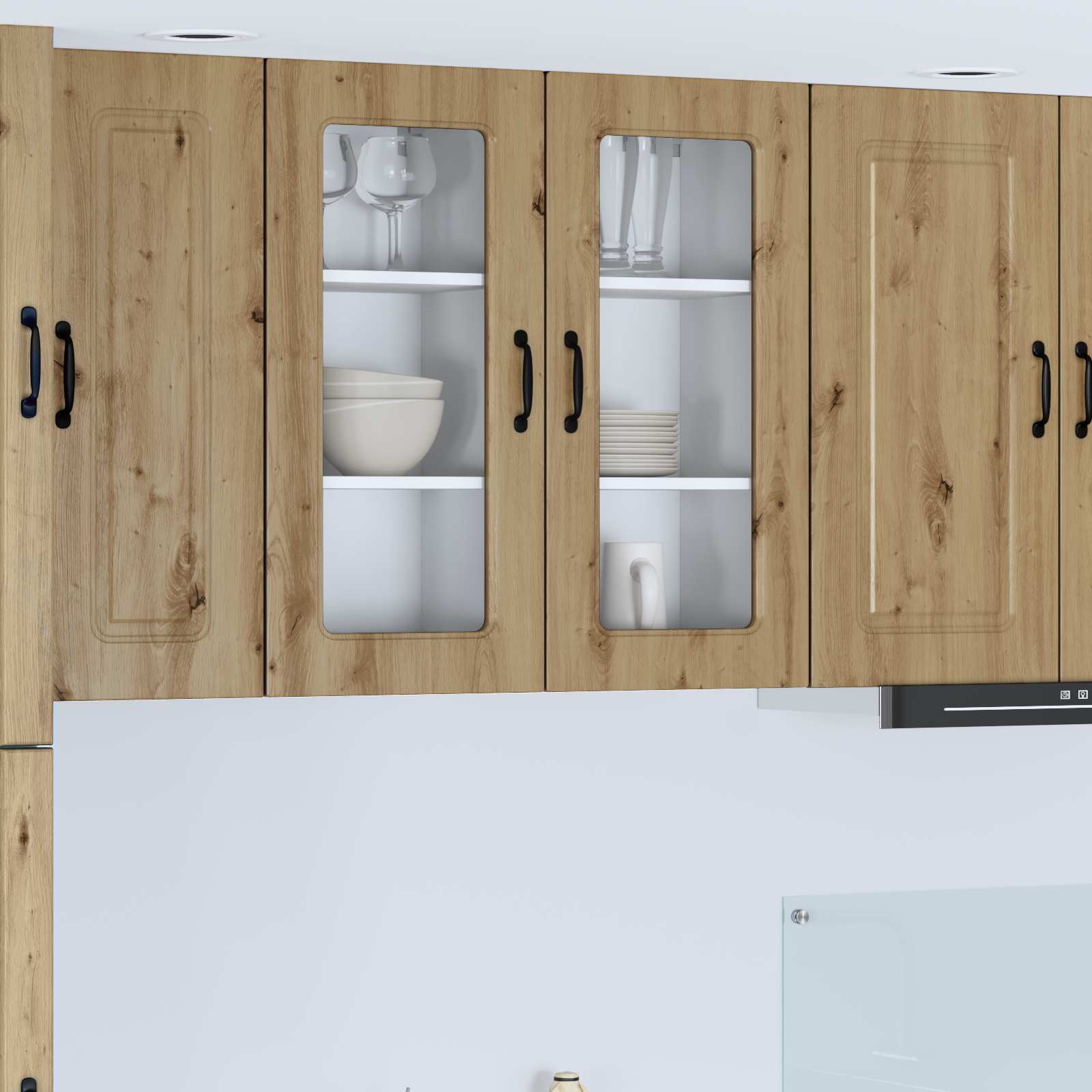 Vaatwasserpaneel Kalmar 2 pcs Artisan Eiken 40 x 31 x 80 cm is nu te koop bij PeponiXL, paradijselijk wonen!