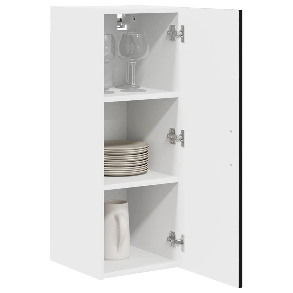 Vaatwasserpaneel met opslag Kalmar 2 pcs Zwart 30 x 31 x 80 cm is nu te koop bij PeponiXL, paradijselijk wonen!