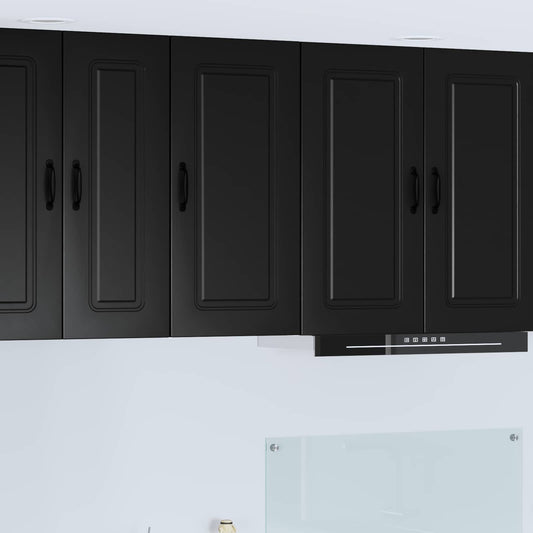 Vaatwasserpaneel Kalmar Zwart 40 x 31 x 80 cm Bewerkt hout is nu te koop bij PeponiXL, paradijselijk wonen!