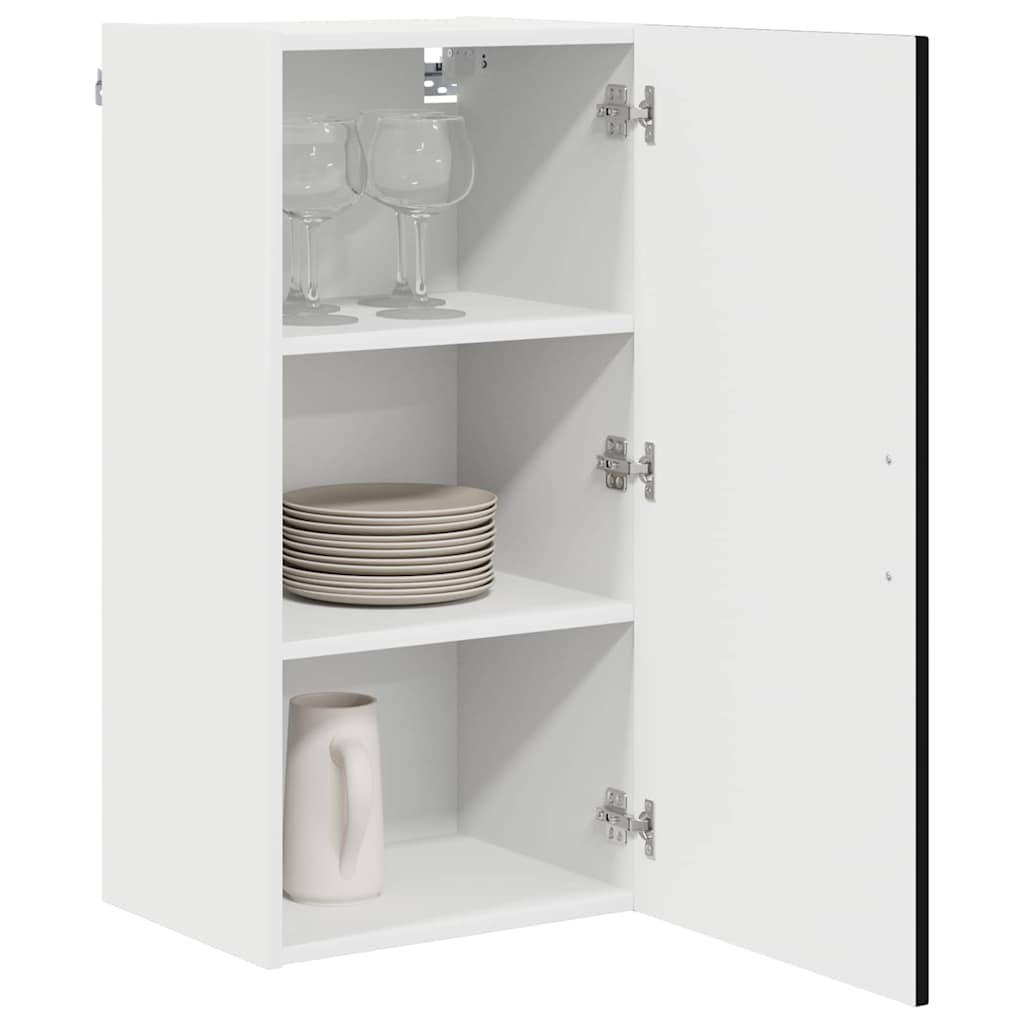 Keukenkast met opslag Kalmar Zwart 40 x 31 x 80 cm Bewerkt hout is nu te koop bij PeponiXL, paradijselijk wonen!