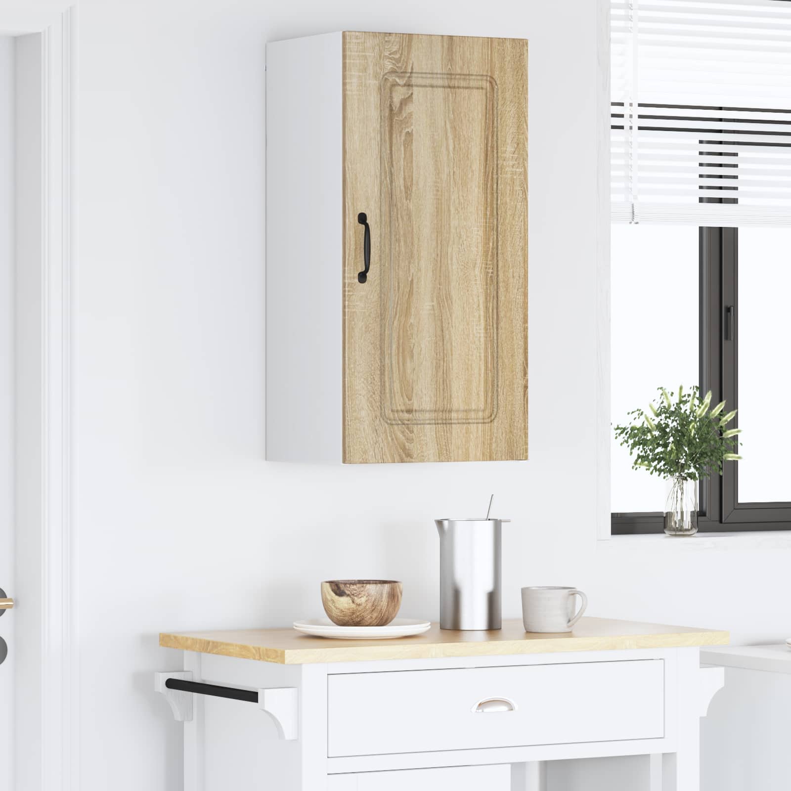 Vaatwasserpaneel met opslag Kalmar Sonoma Eiken 40 x 31 x 80 cm is nu te koop bij PeponiXL, paradijselijk wonen!