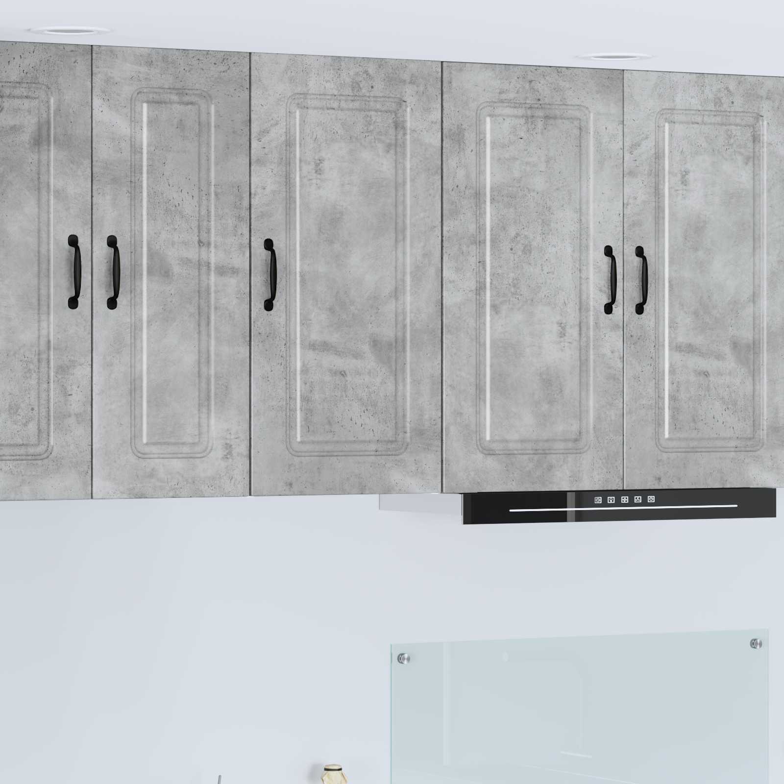 Vaatwasserpaneel met opslag Kalmar Beton Grijs 40 x 31 x 80 cm is nu te koop bij PeponiXL, paradijselijk wonen!