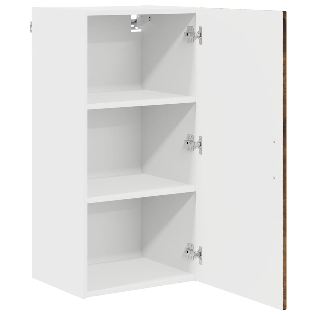 Keukenkast Kalmar Gerookt eiken 40 x 31 x 80 cm Bewerkt hout is nu te koop bij PeponiXL, paradijselijk wonen!