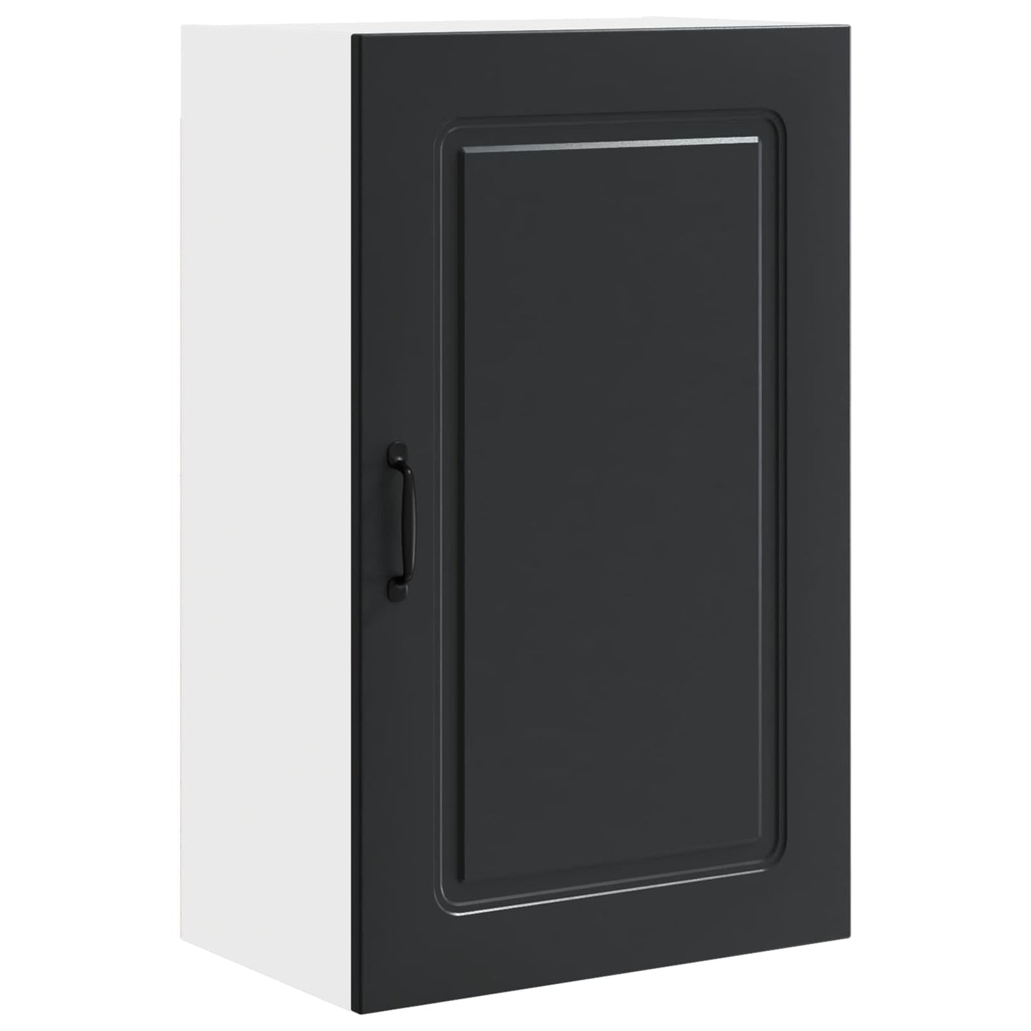 Keukenkast met opslag Kalmar Zwart 50 x 31 x 80 cm Bewerkt hout is nu te koop bij PeponiXL, paradijselijk wonen!