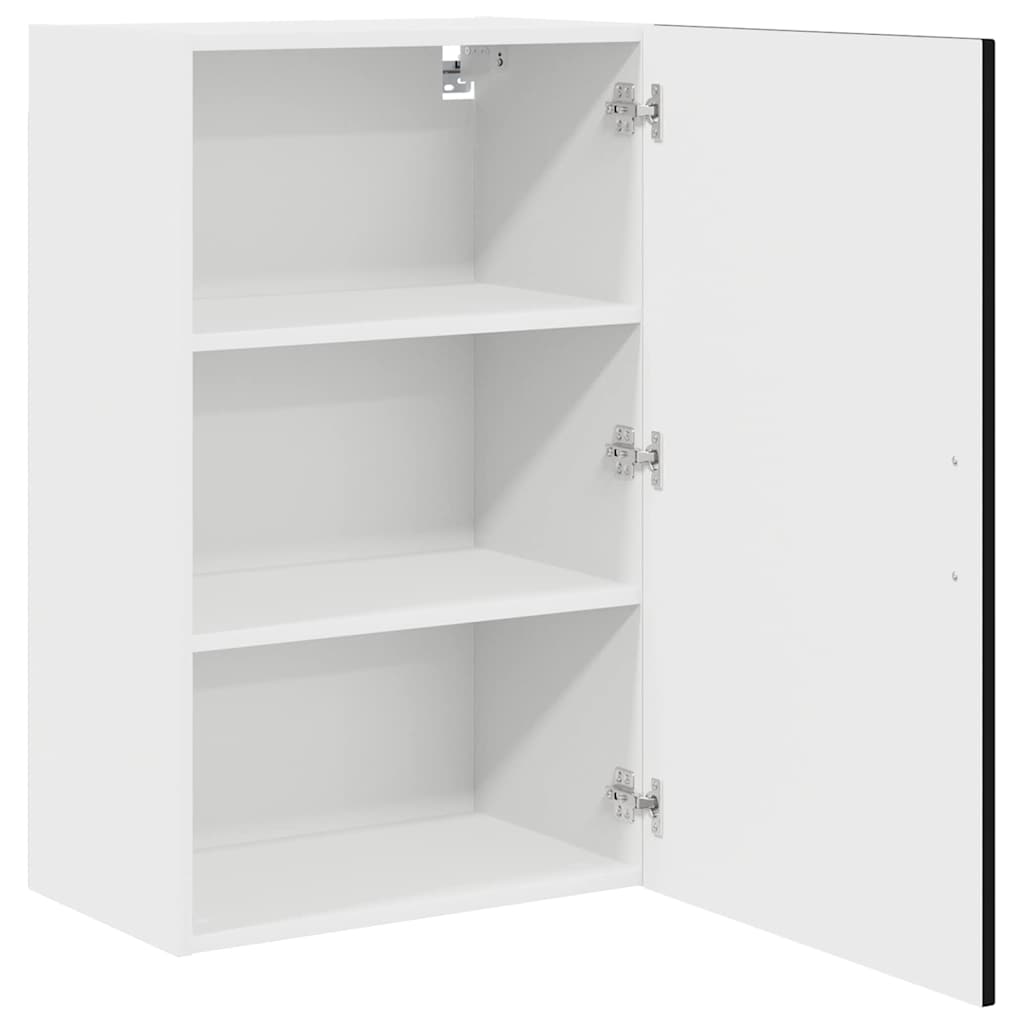 Keukenkast met opslag Kalmar Zwart 50 x 31 x 80 cm Bewerkt hout is nu te koop bij PeponiXL, paradijselijk wonen!