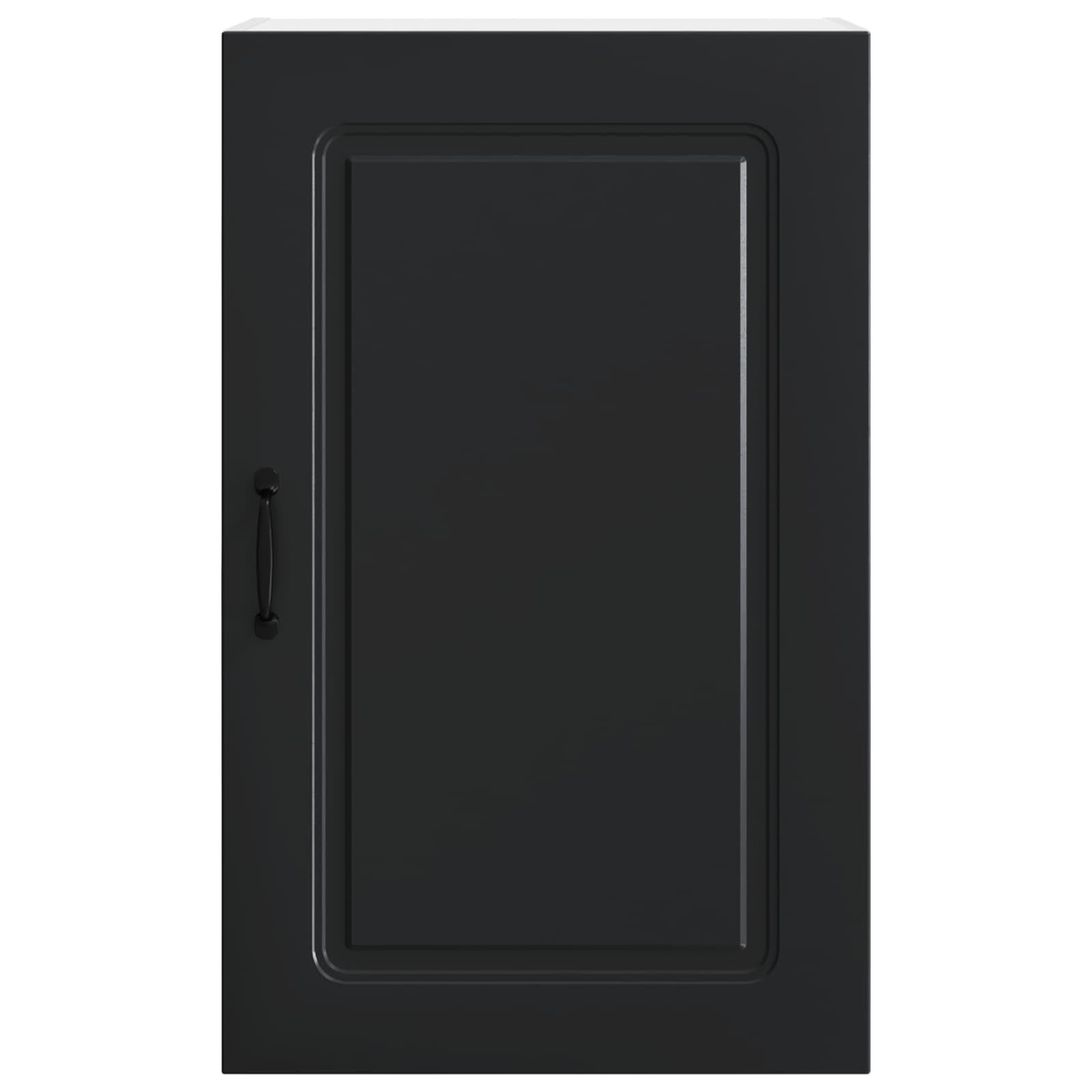 Keukenkast met opslag Kalmar Zwart 50 x 31 x 80 cm Bewerkt hout is nu te koop bij PeponiXL, paradijselijk wonen!