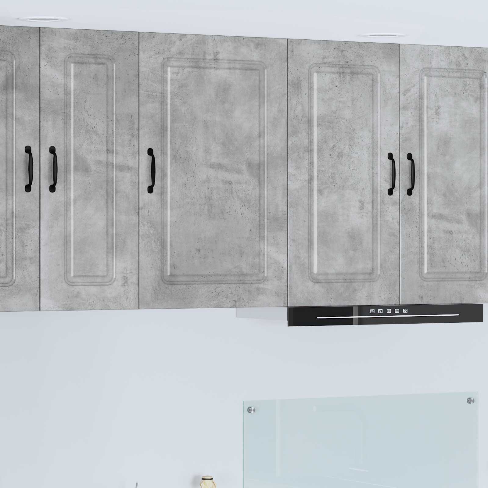 Vaatwasserpaneel met opslag Kalmar Beton Grijs 50 x 31 x 80 cm is nu te koop bij PeponiXL, paradijselijk wonen!