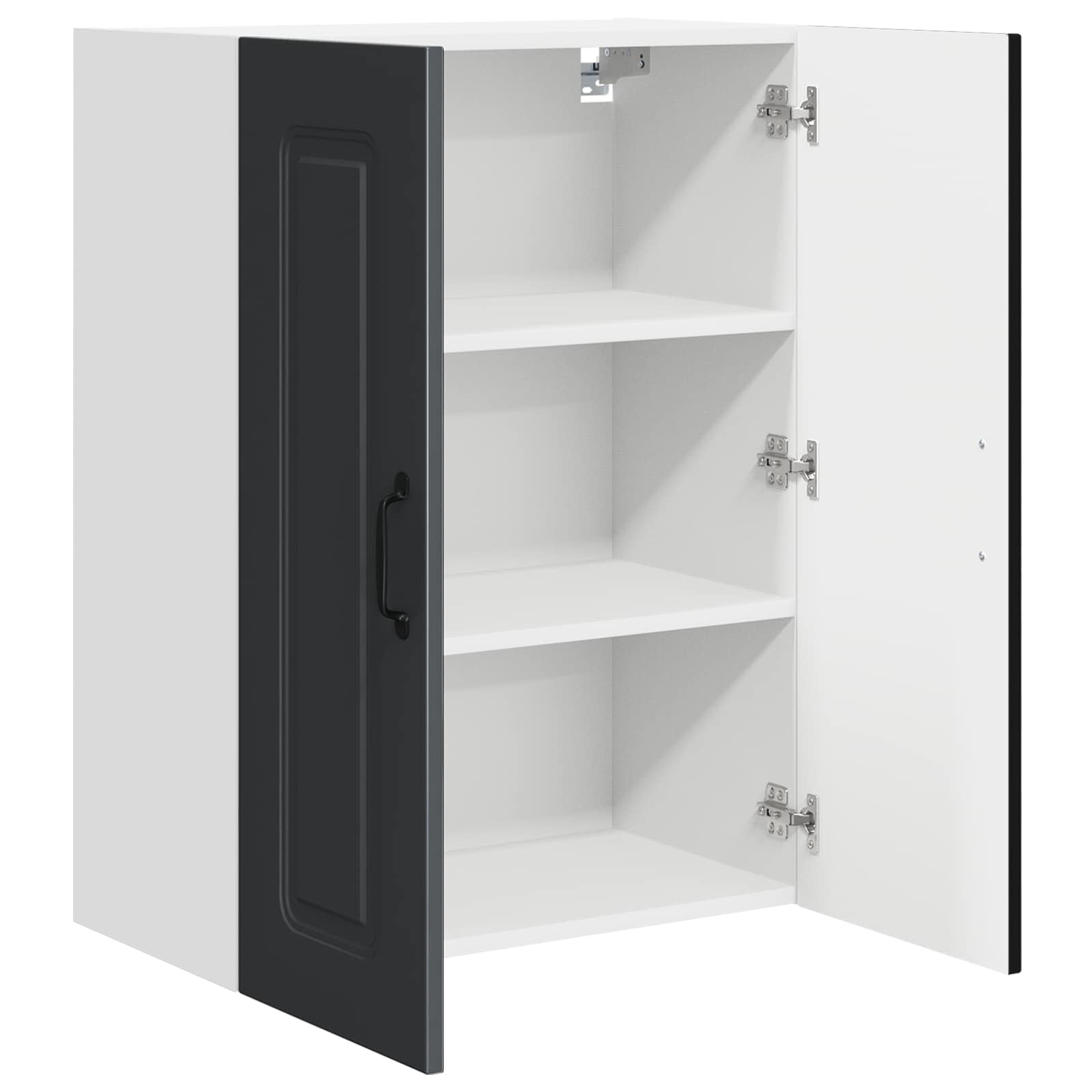 Vaatwasserpaneel Kalmar Zwart 60 x 31 x 80 cm Bewerkt hout is nu te koop bij PeponiXL, paradijselijk wonen!