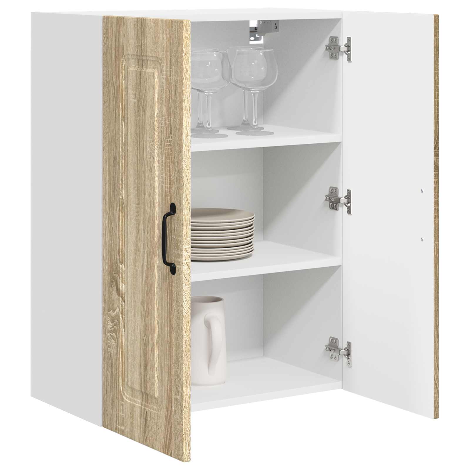 Vaatwasserpaneel met opslag Kalmar Sonoma Eiken 60 x 31 x 80 cm is nu te koop bij PeponiXL, paradijselijk wonen!