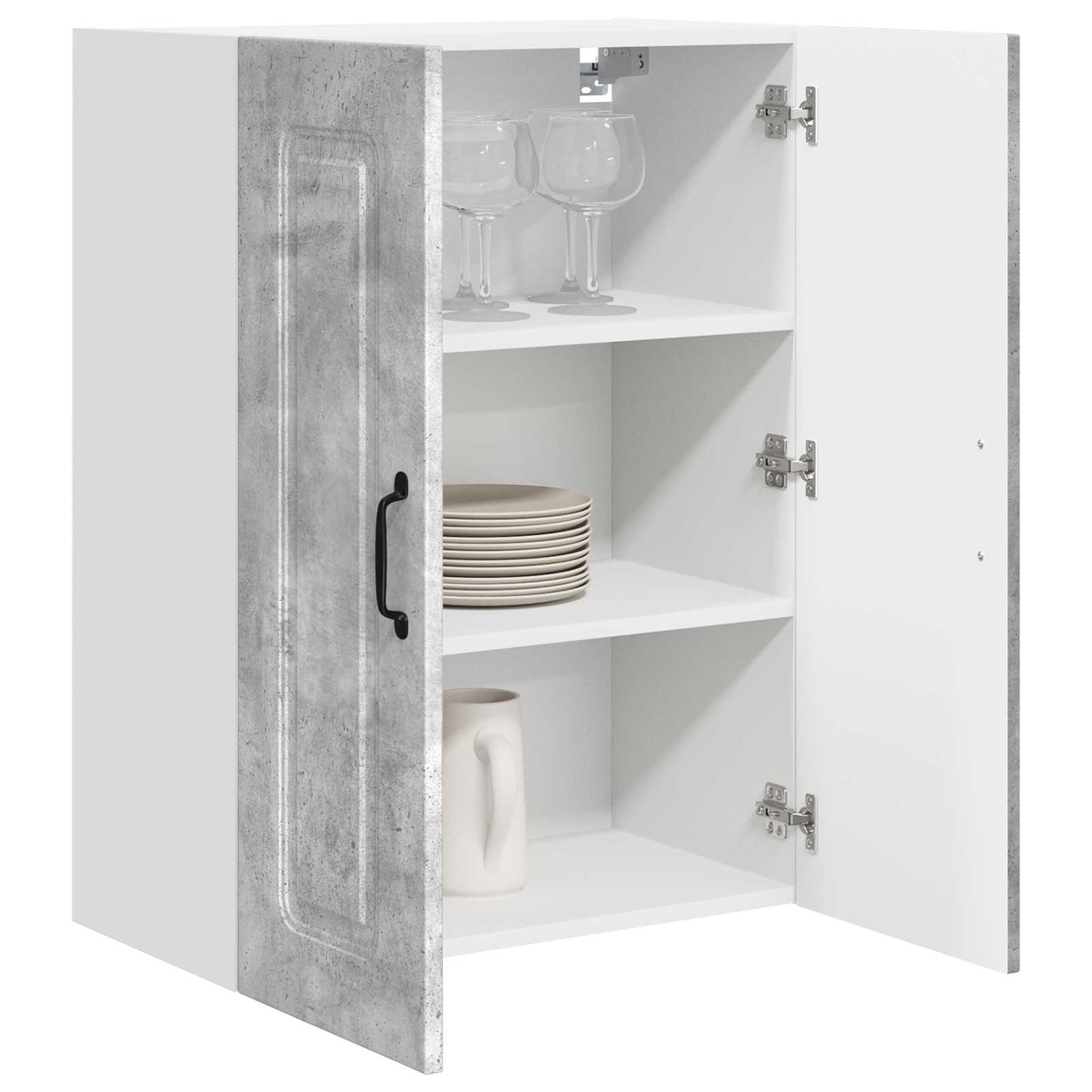 Vaatwasserpaneel met opslag Kalmar Beton Grijs 60 x 31 x 80 cm is nu te koop bij PeponiXL, paradijselijk wonen!