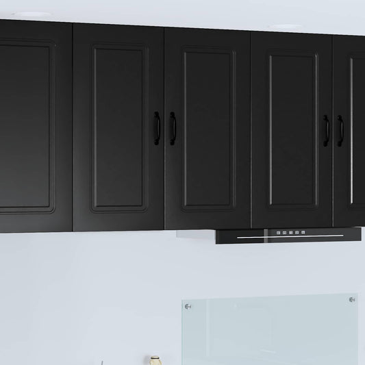 Vaatwasserpaneel Kalmar Zwart 80 x 31 x 80 cm Bewerkt hout is nu te koop bij PeponiXL, paradijselijk wonen!