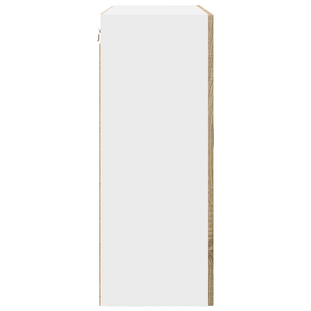 Keukenkast Kalmar Sonoma Eiken 80 x 31 x 80 cm Bewerkt hout is nu te koop bij PeponiXL, paradijselijk wonen!