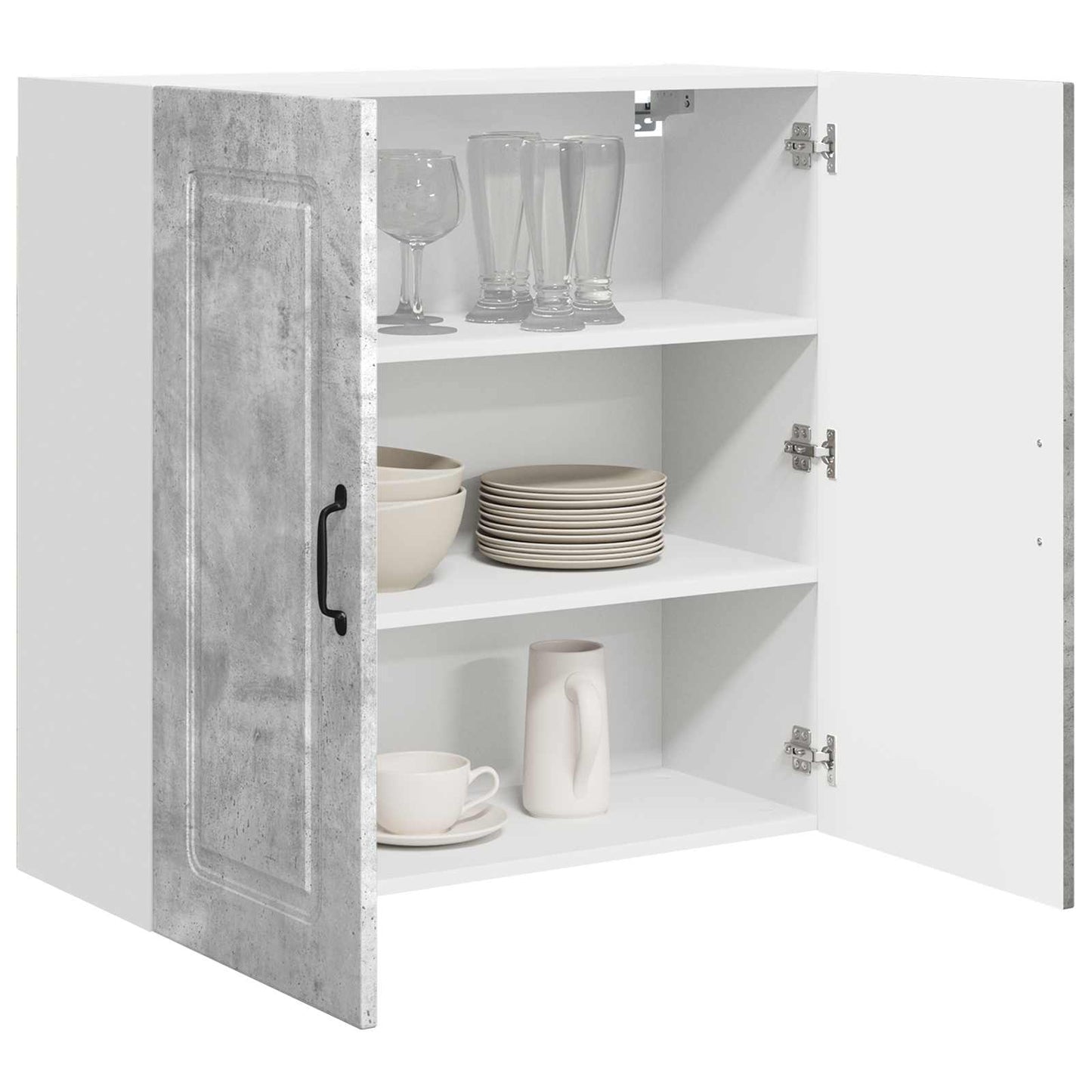 Vaatwasserpaneel met opslag Kalmar Beton Grijs 80 x 31 x 80 cm is nu te koop bij PeponiXL, paradijselijk wonen!