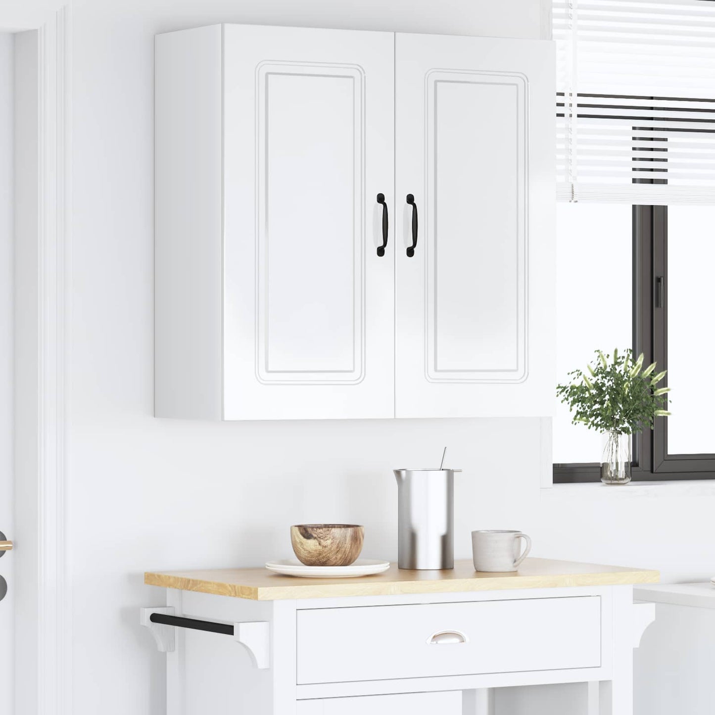Vaatwasserpaneel Kalmar Hoogglans wit 80 x 31 x 80 cm is nu te koop bij PeponiXL, paradijselijk wonen!