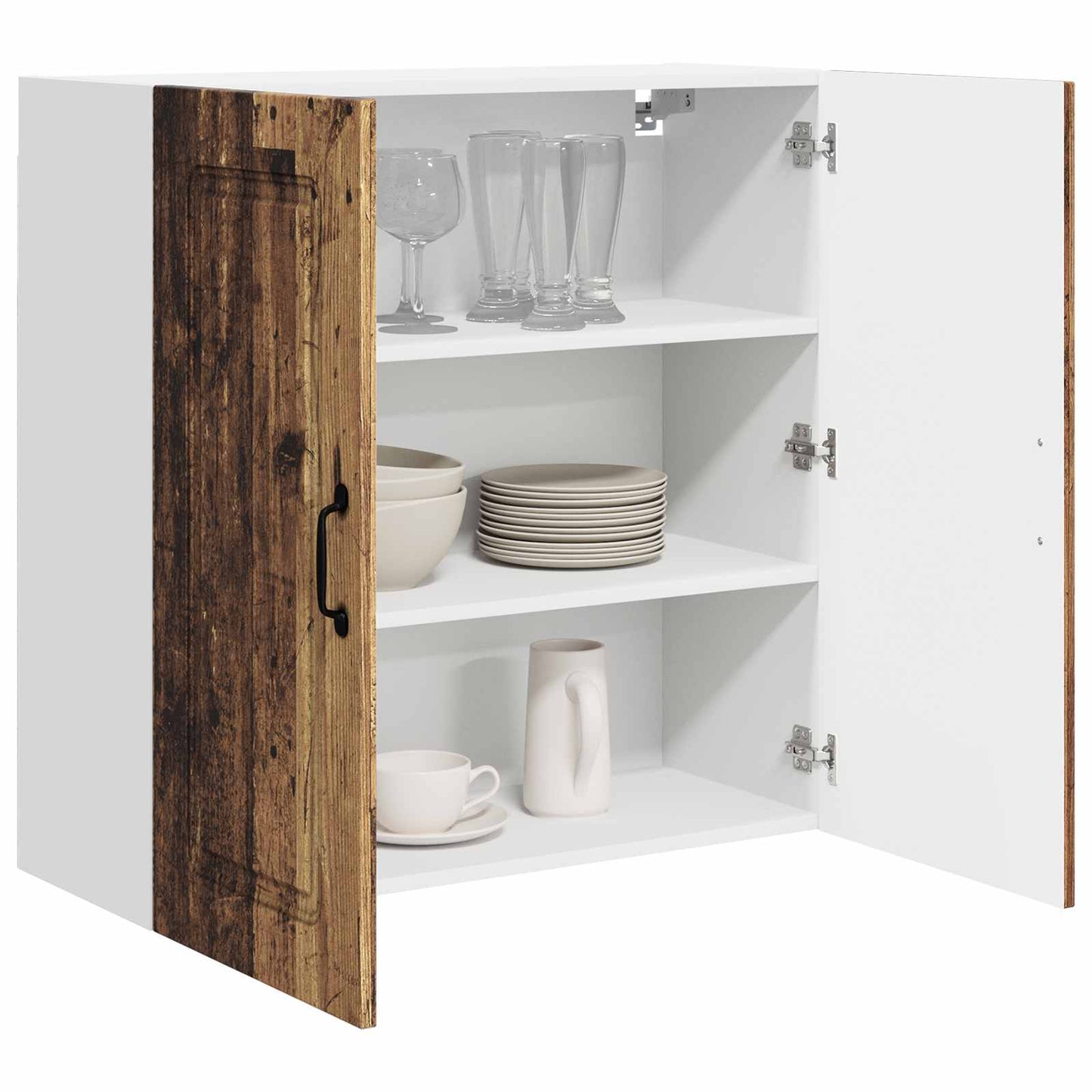 Vaatwasserpaneel Kalmar Oudhout 80 x 31 x 80 cm Bewerkt hout is nu te koop bij PeponiXL, paradijselijk wonen!