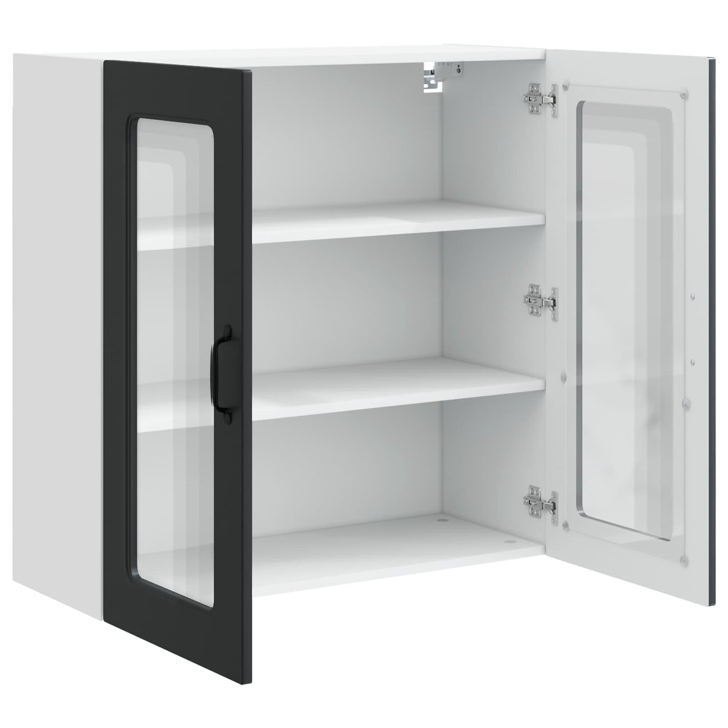 Keukenkast met opslag Kalmar Zwart 80 x 31 x 80 cm Bewerkt hout is nu te koop bij PeponiXL, paradijselijk wonen!