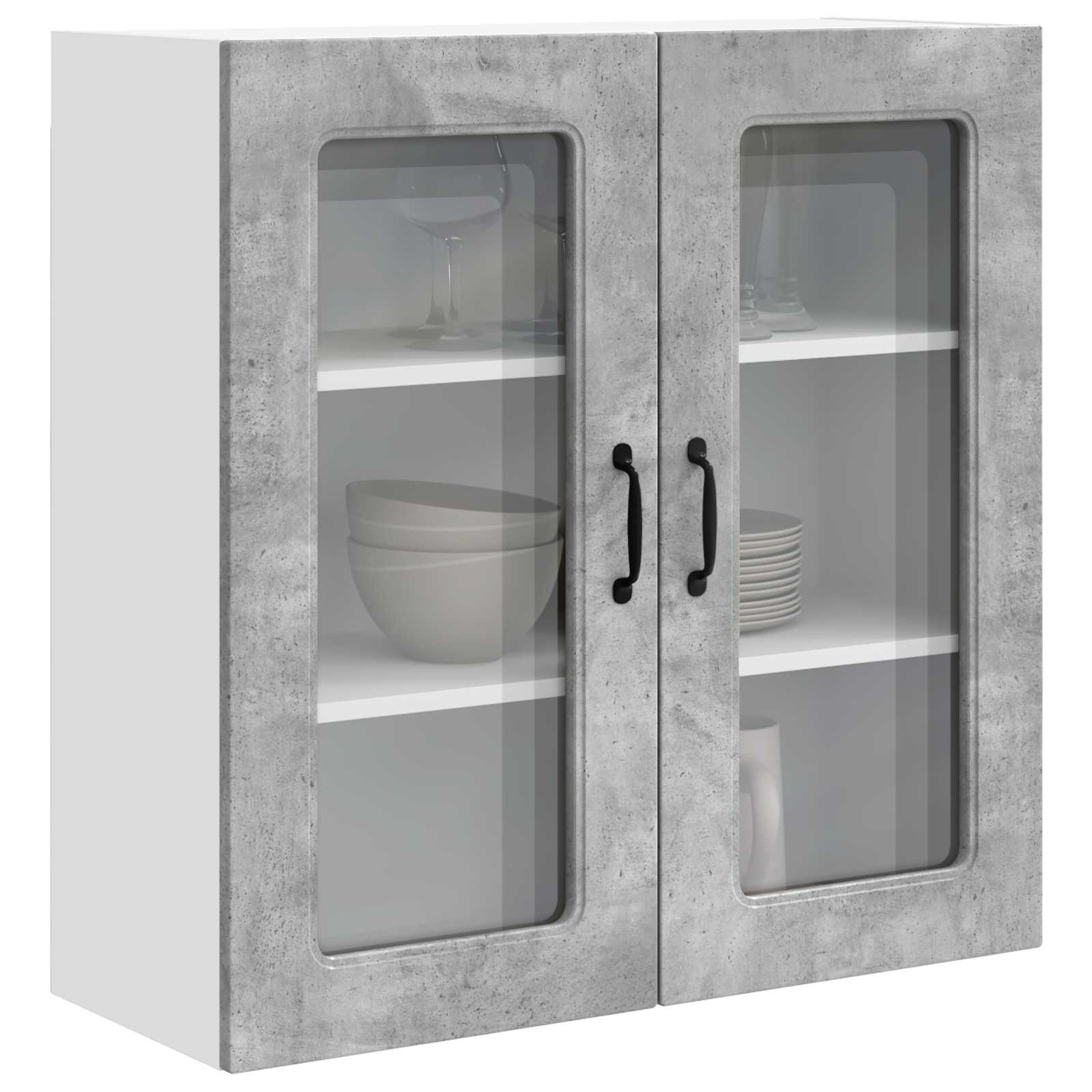 Vaatwasserpaneel met opslag Kalmar Beton Grijs 80 x 31 x 80 cm is nu te koop bij PeponiXL, paradijselijk wonen!