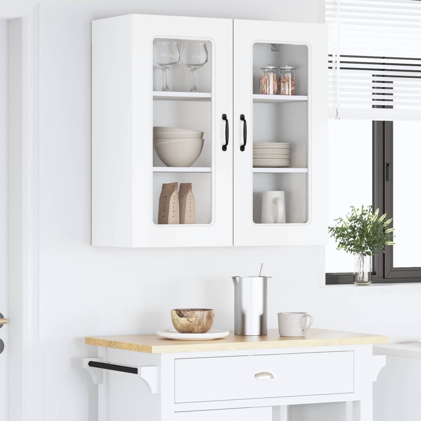 Vaatwasserpaneel Kalmar Hoogglans wit 80 x 31 x 80 cm is nu te koop bij PeponiXL, paradijselijk wonen!